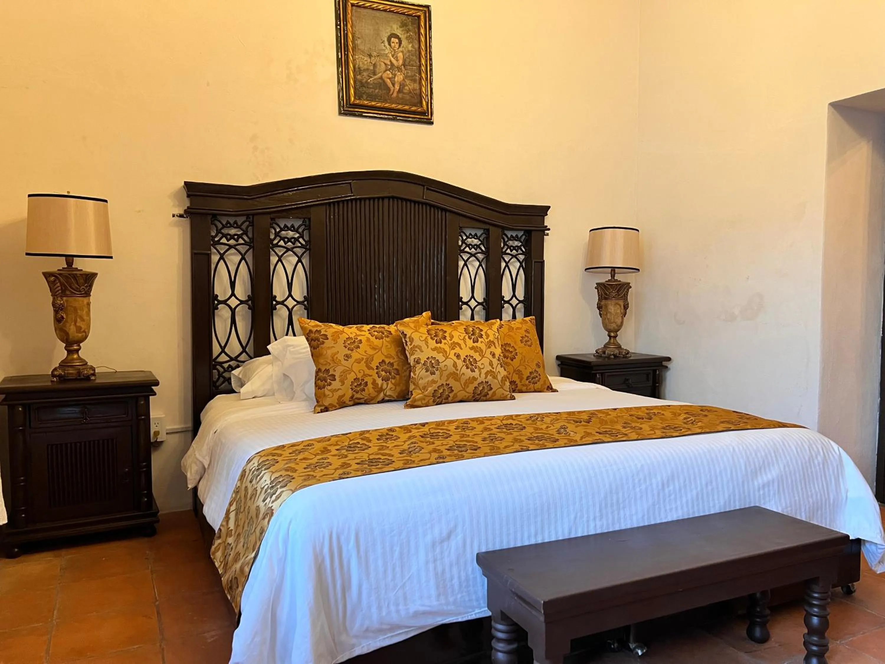 Bed in La Casona Minera