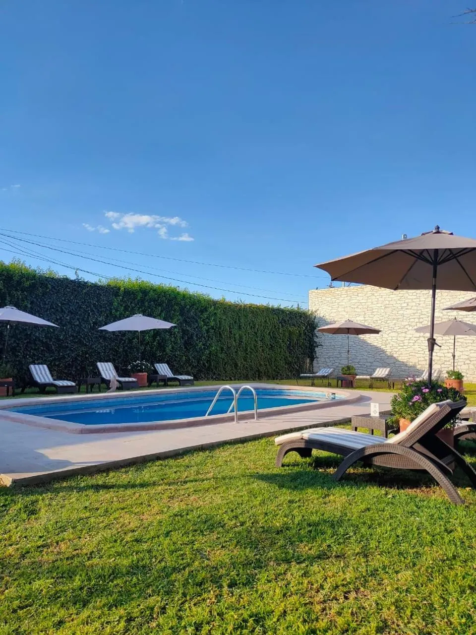 Swimming pool in La Casona Minera