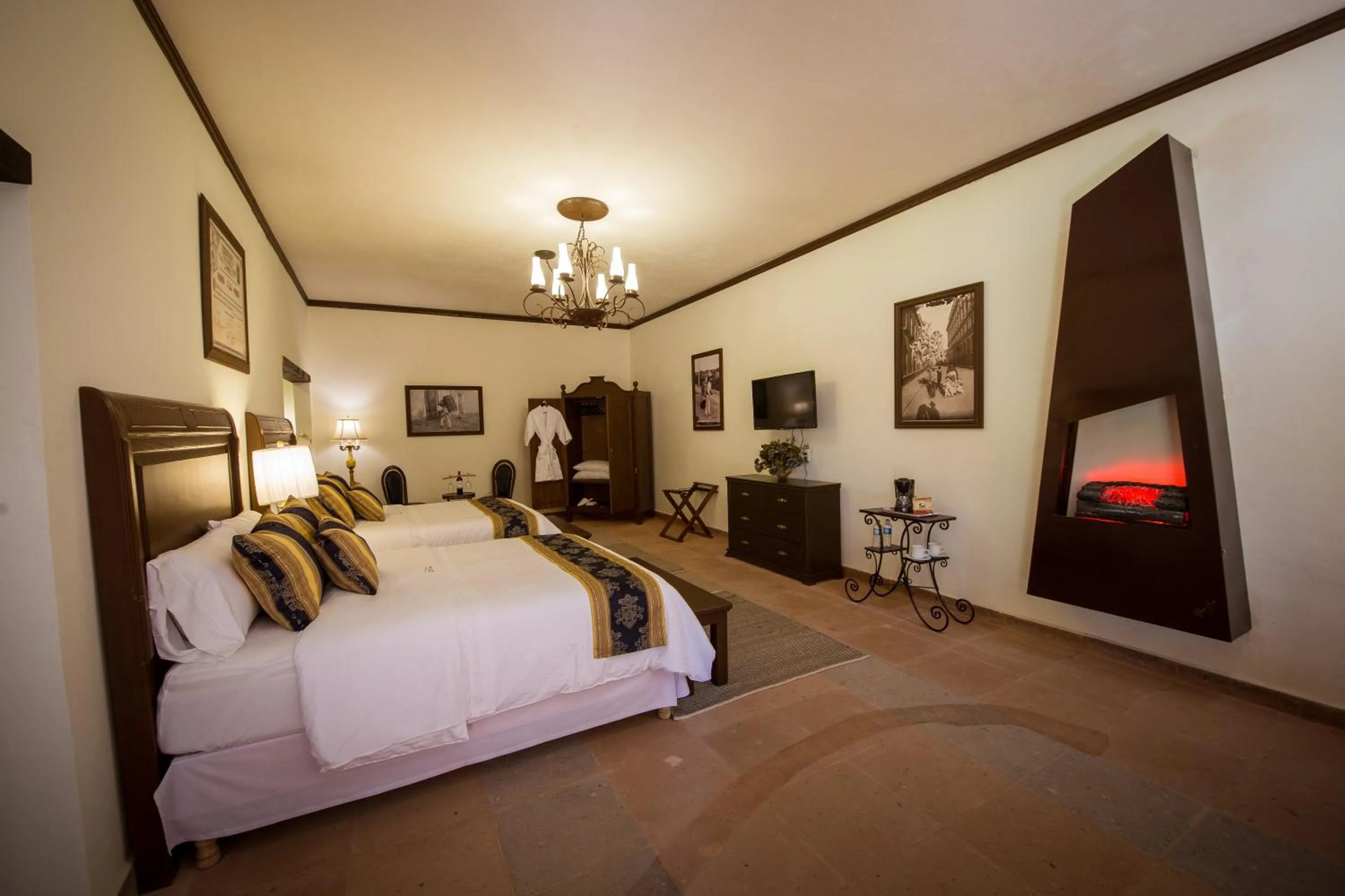 Bed in La Casona Minera