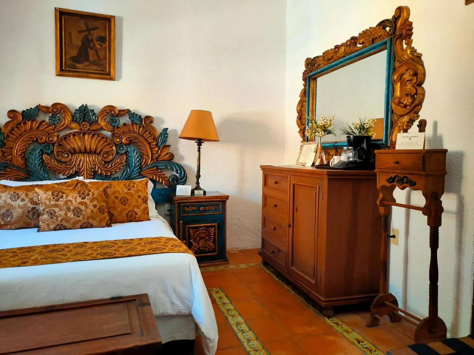 Bed in La Casona Minera