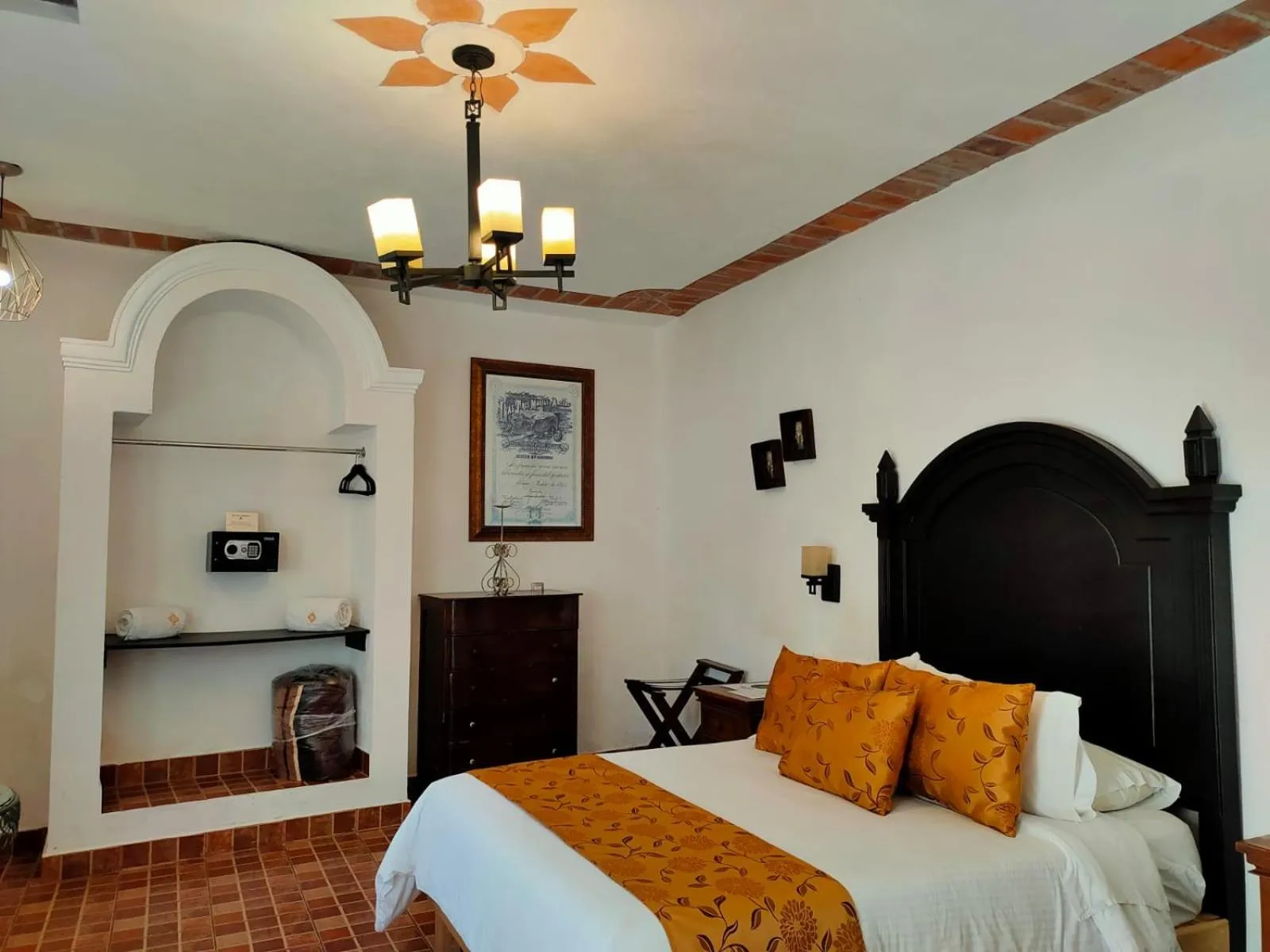Bed in La Casona Minera