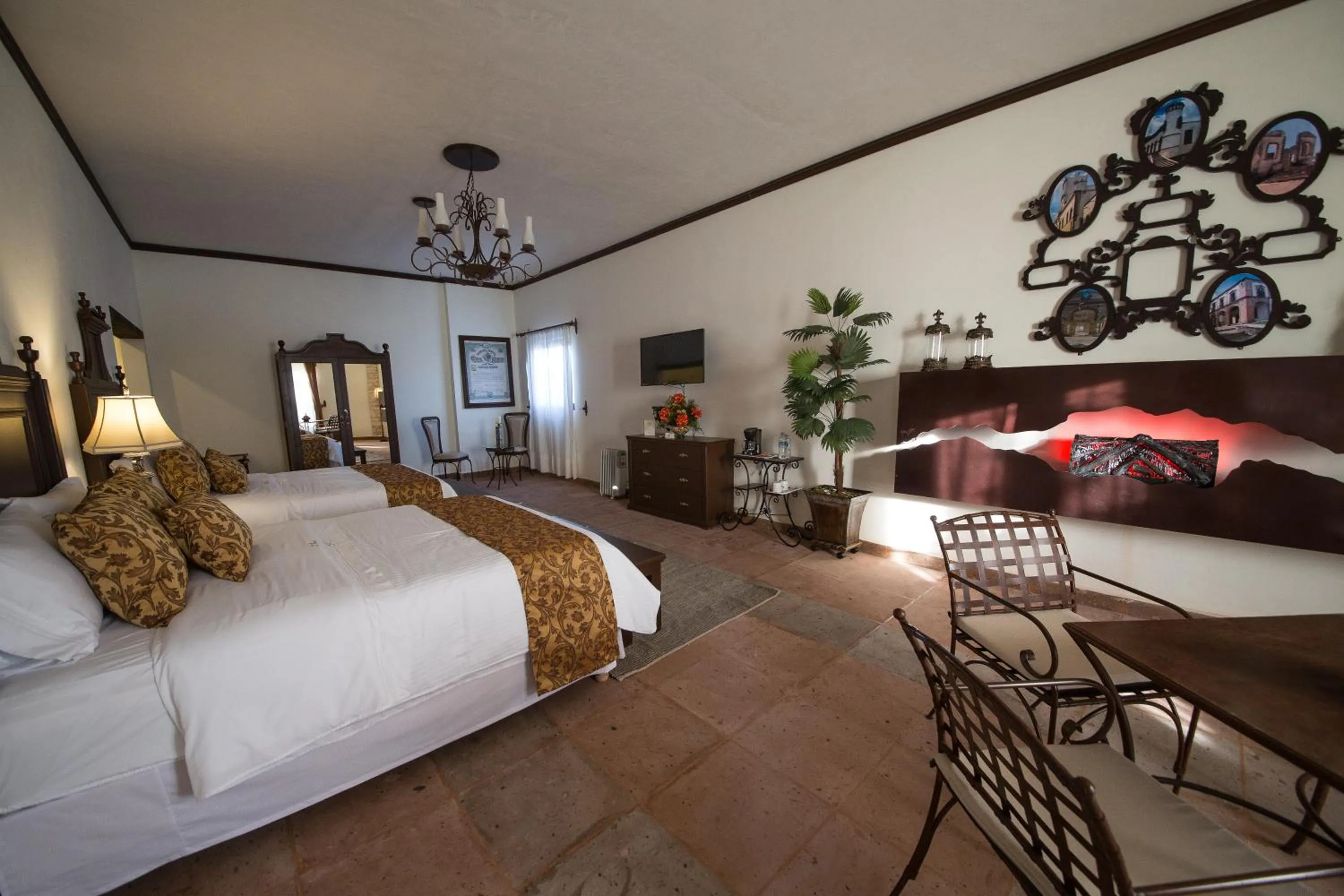 Bed in La Casona Minera