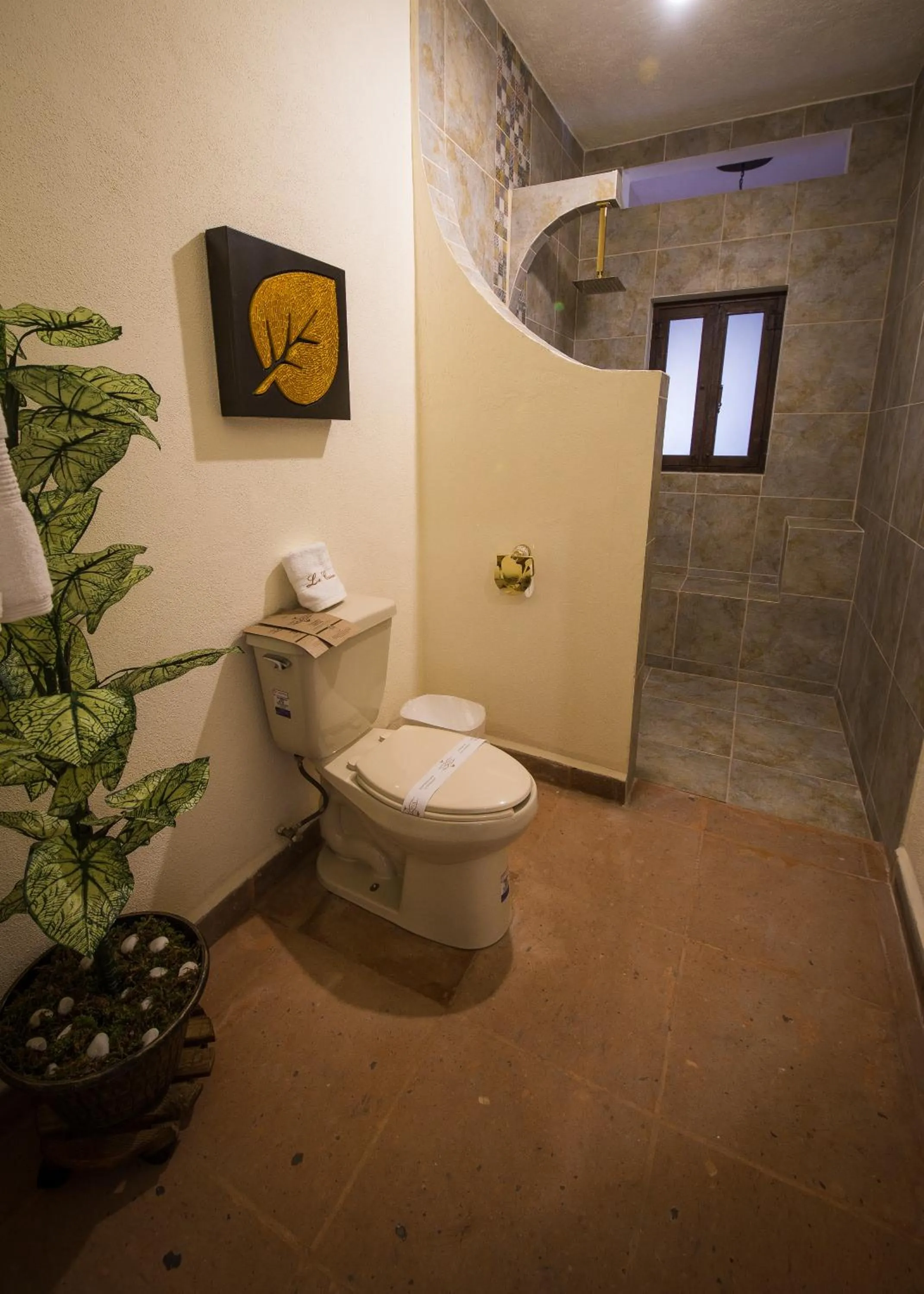 Shower in La Casona Minera