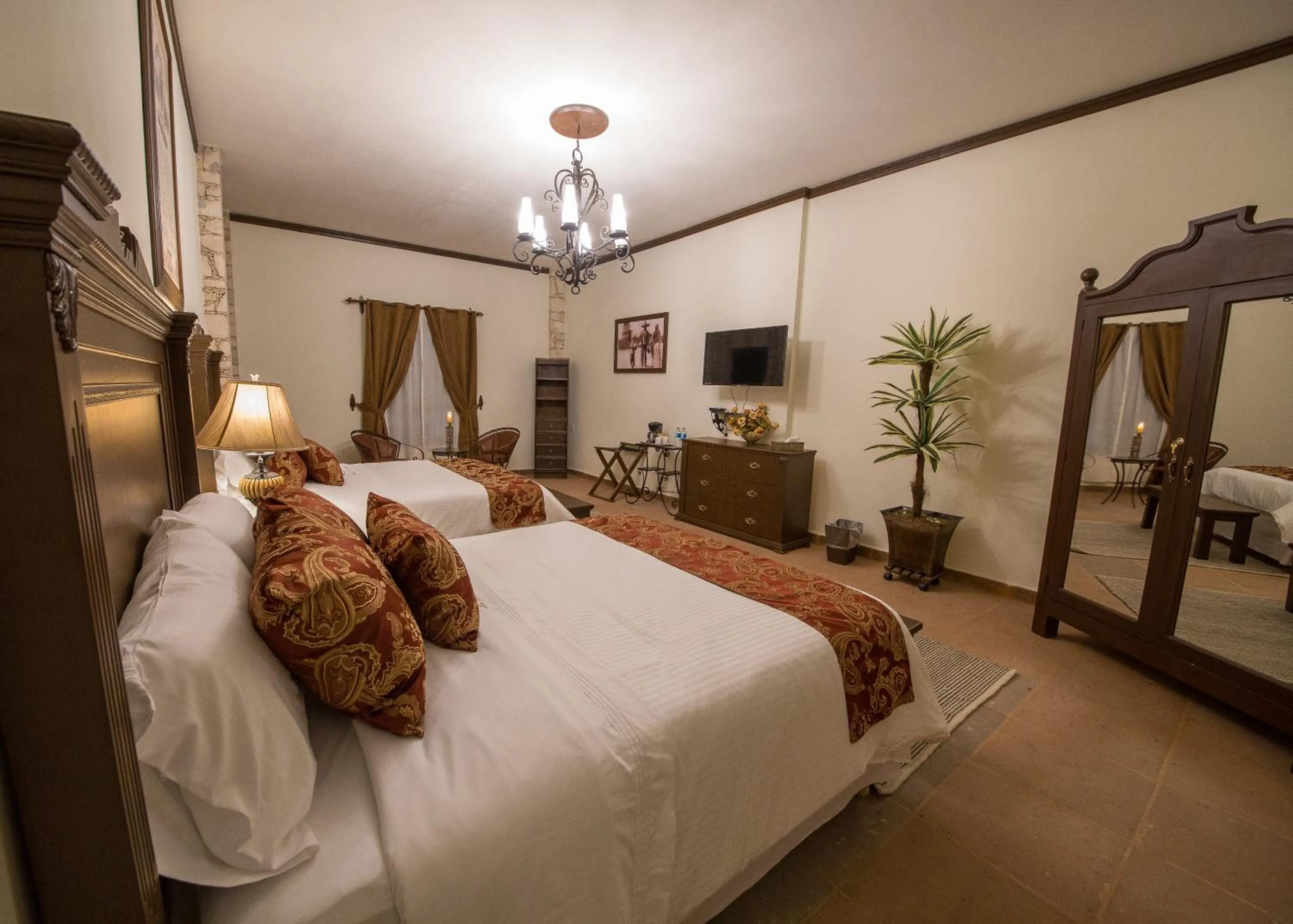 Bed in La Casona Minera