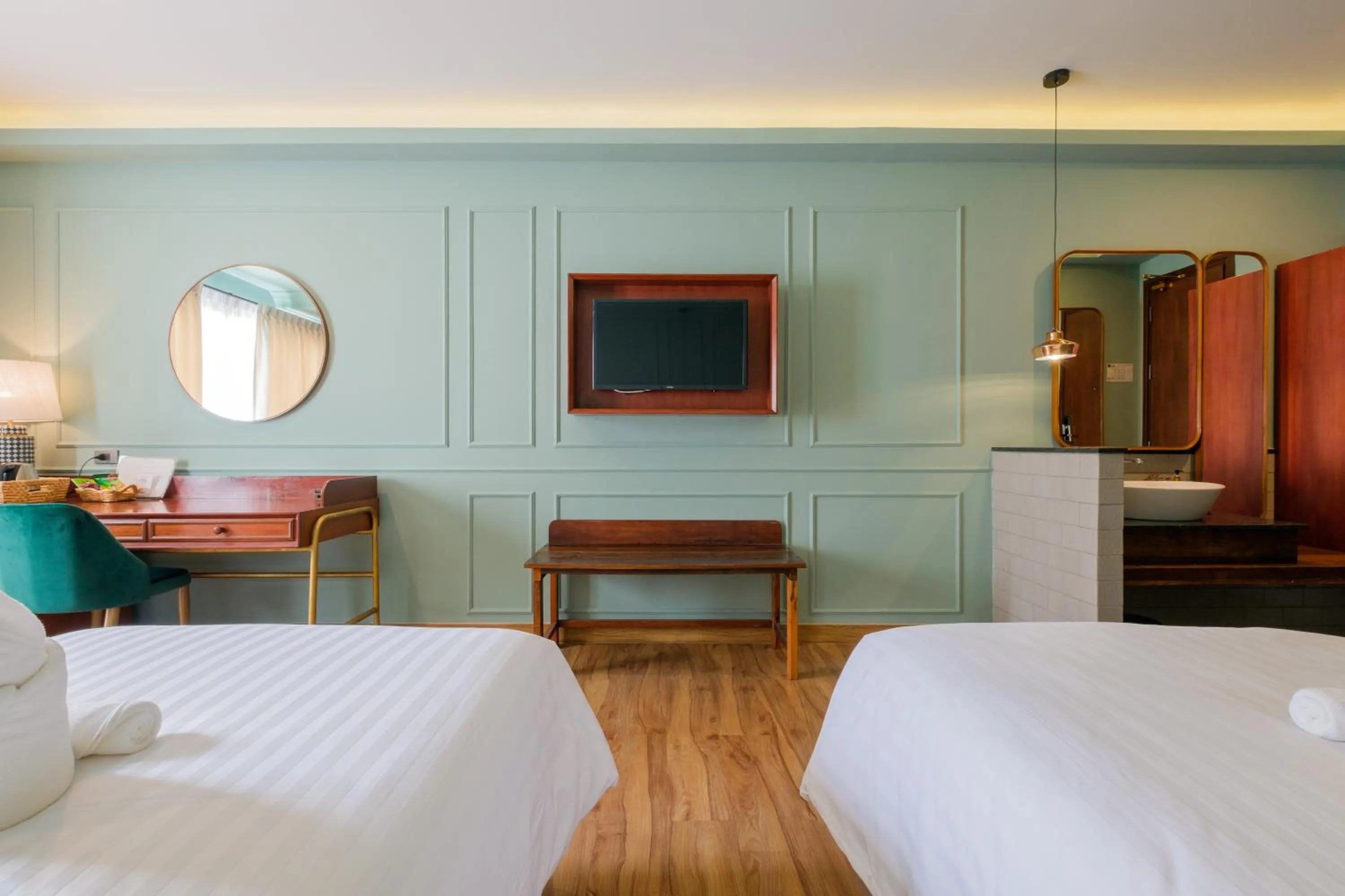 Bedroom, Bed in The Craft Nimman