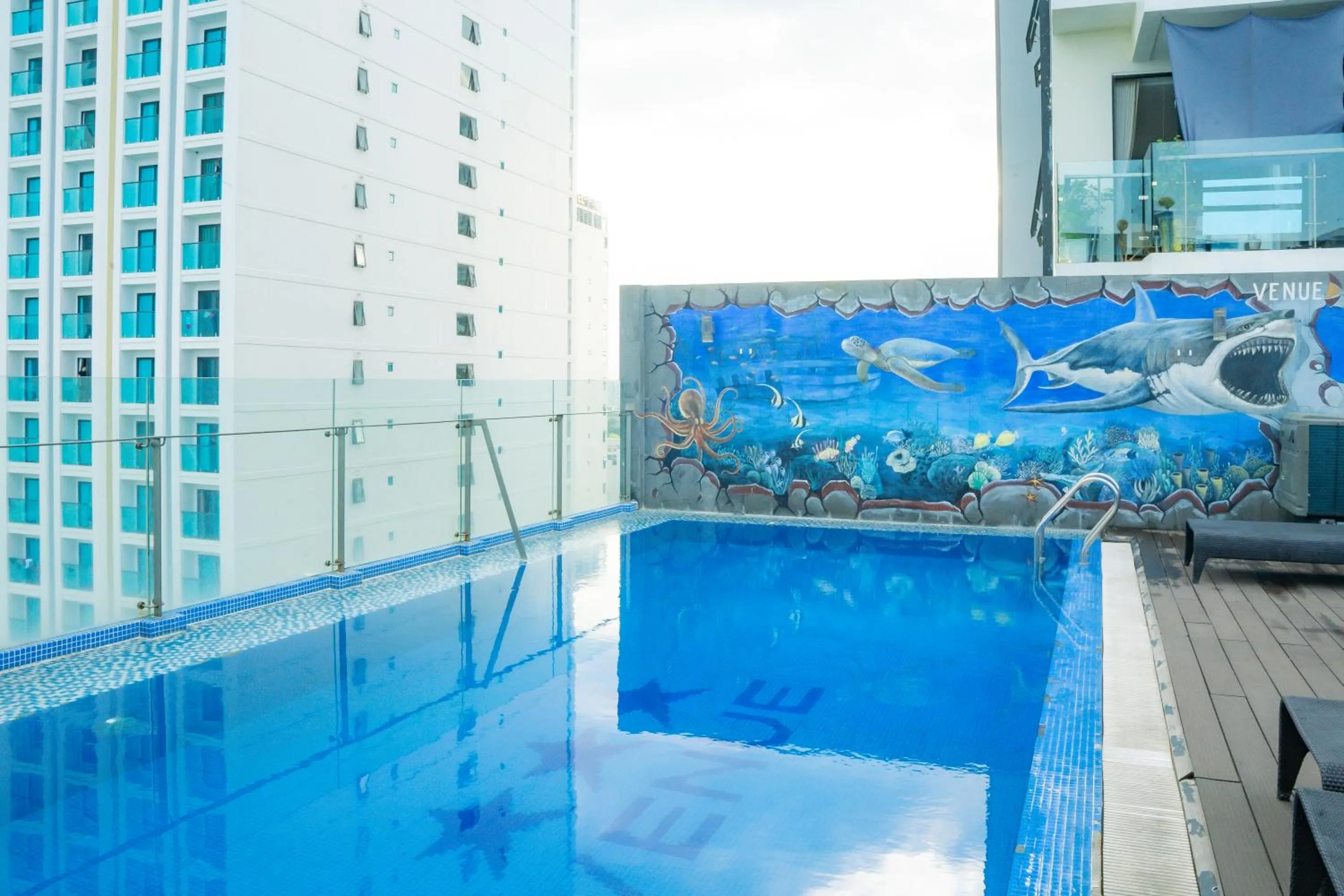 Pool view in Venue Hotel Nha Trang Beach