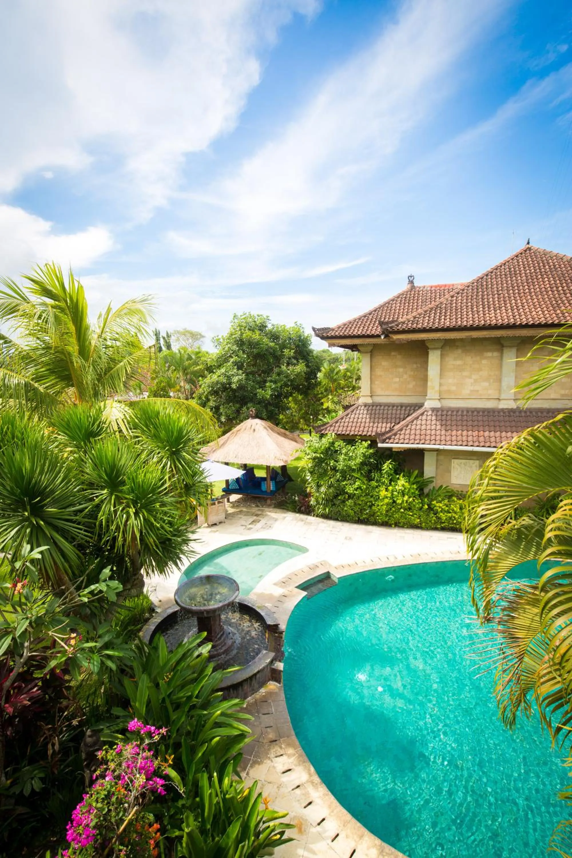 Bird's eye view in Vision Villa Resort