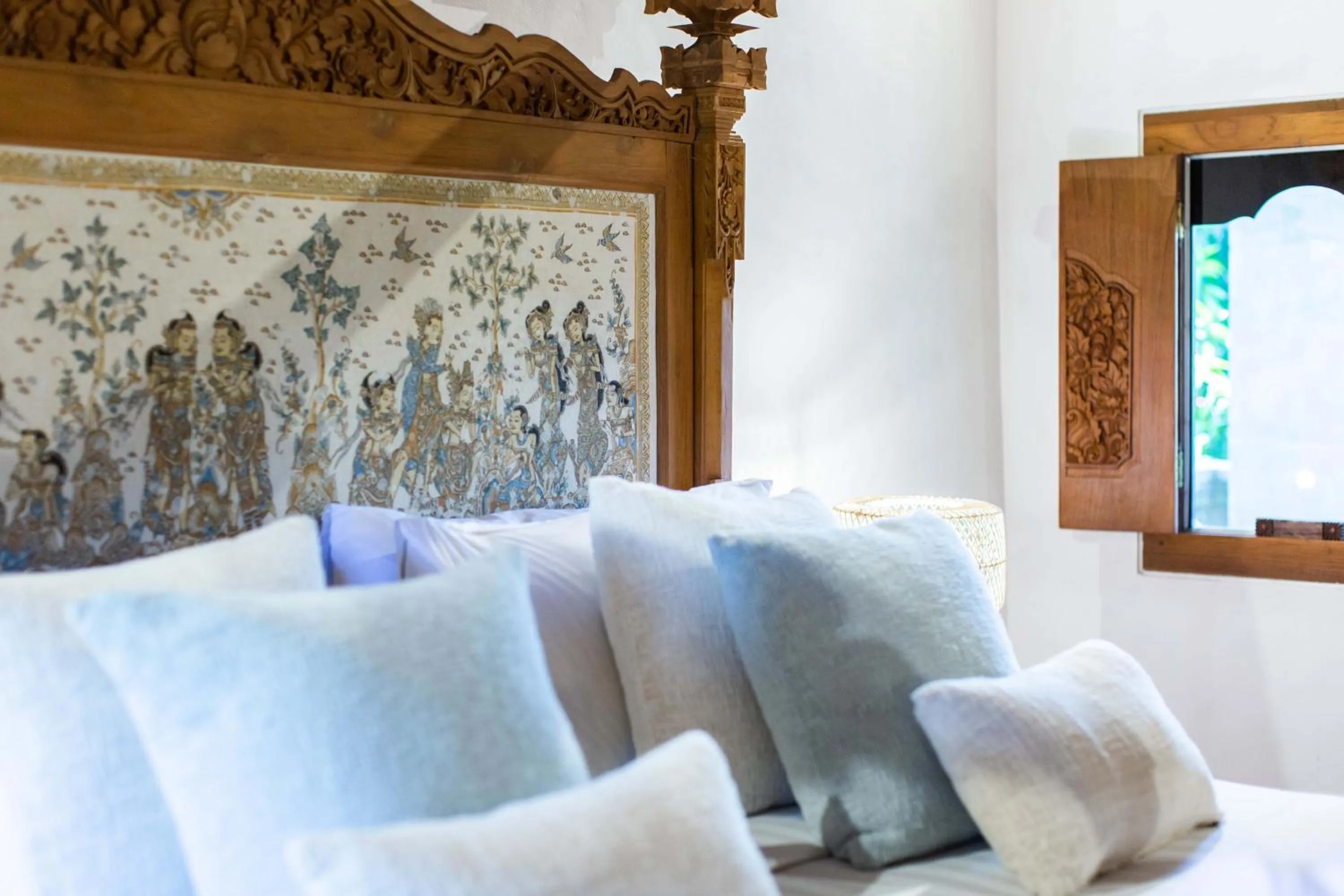 Bed in Vision Villa Resort