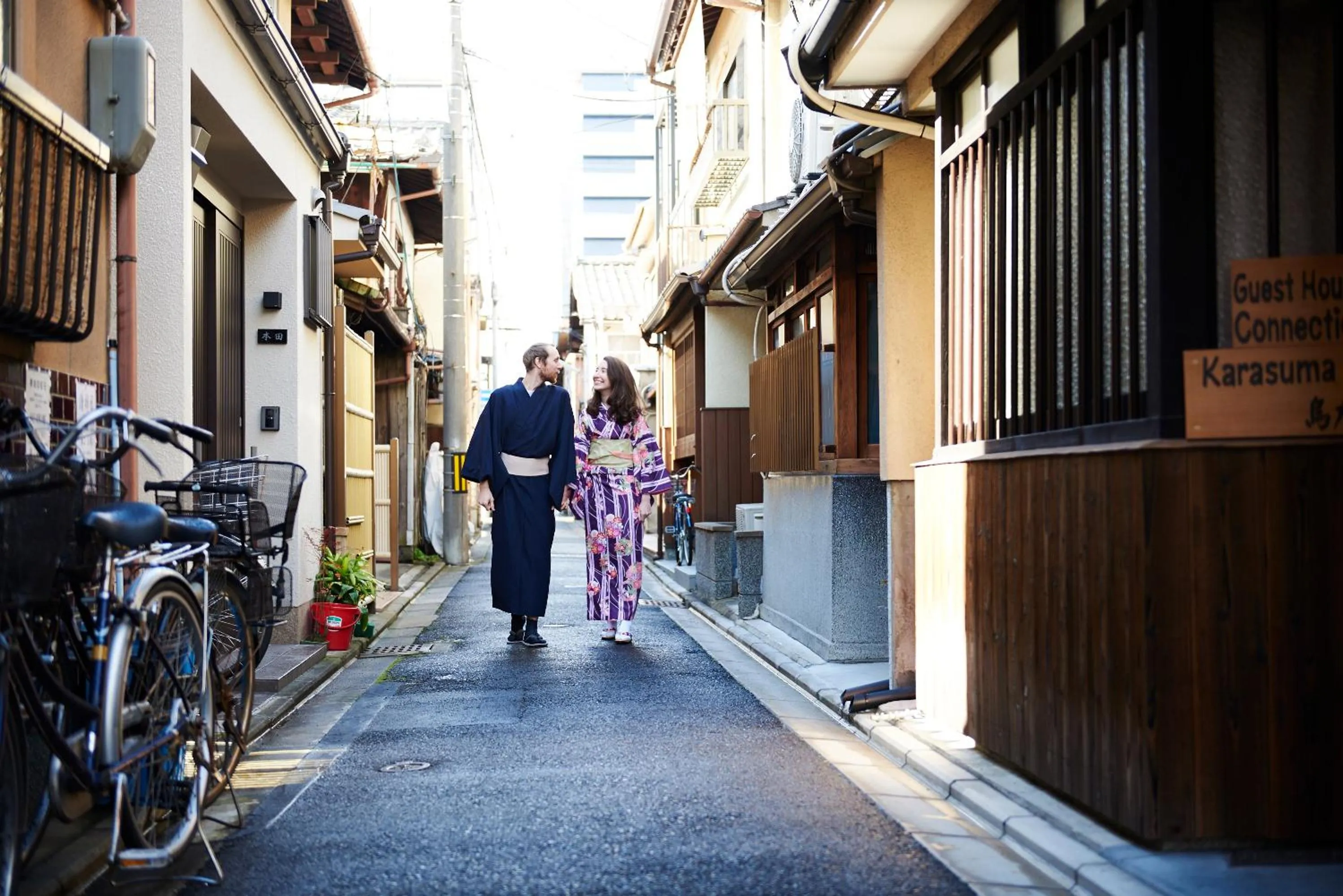 Facade/entrance in Guest house Connection Karasuma Gojo