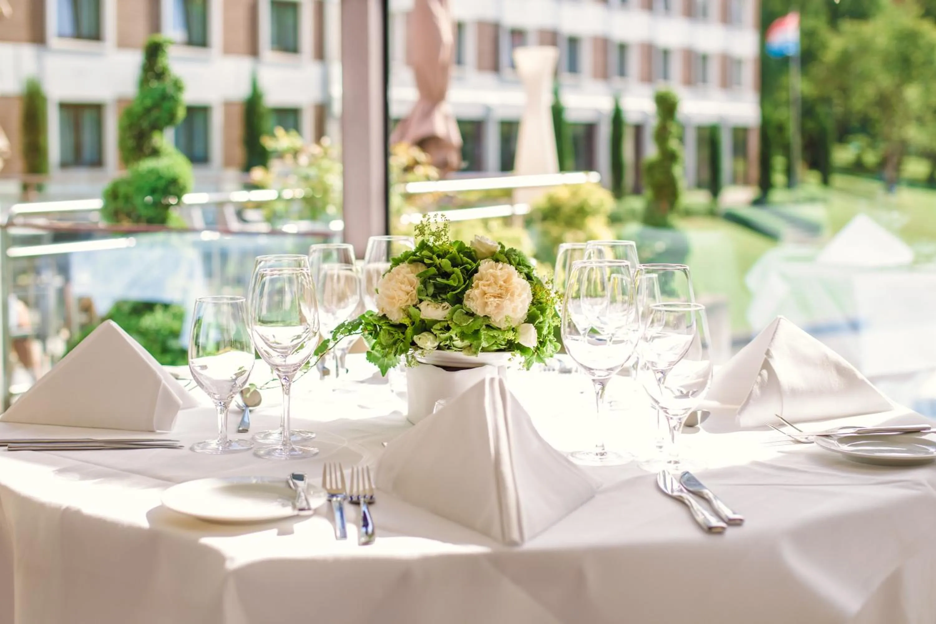 Restaurant/places to eat in Parc Hotel Alvisse