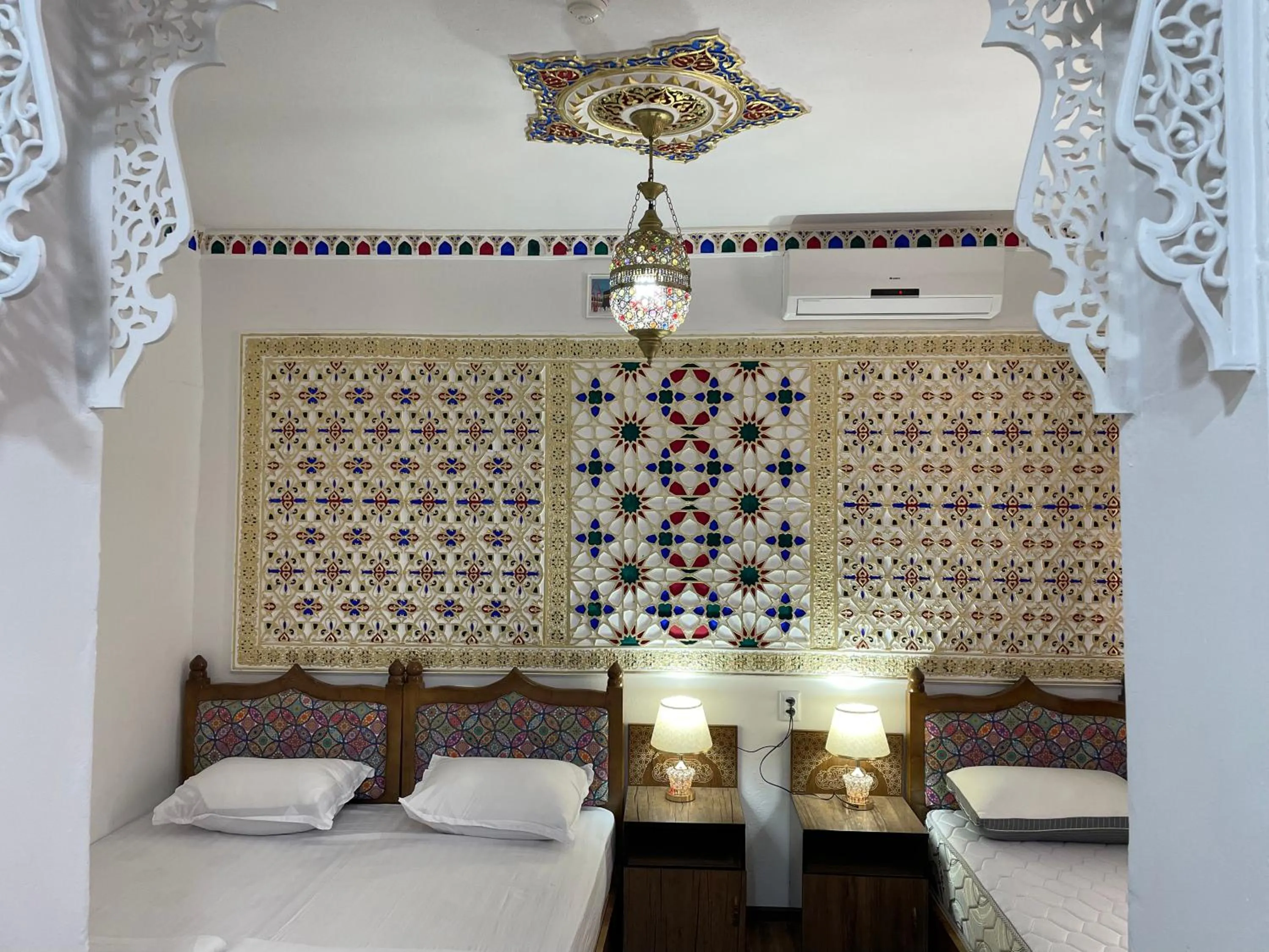 Photo of the whole room, Bed in Bukhara Baraka Boutique Hotel