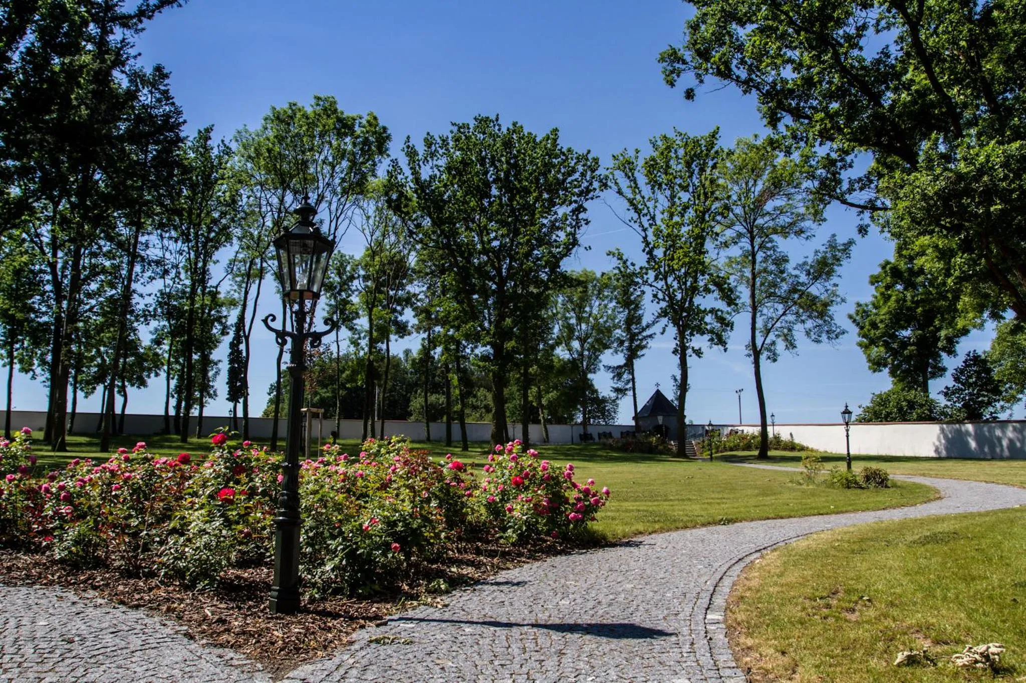 Garden in Hotel Panství Dlouhá Lhota