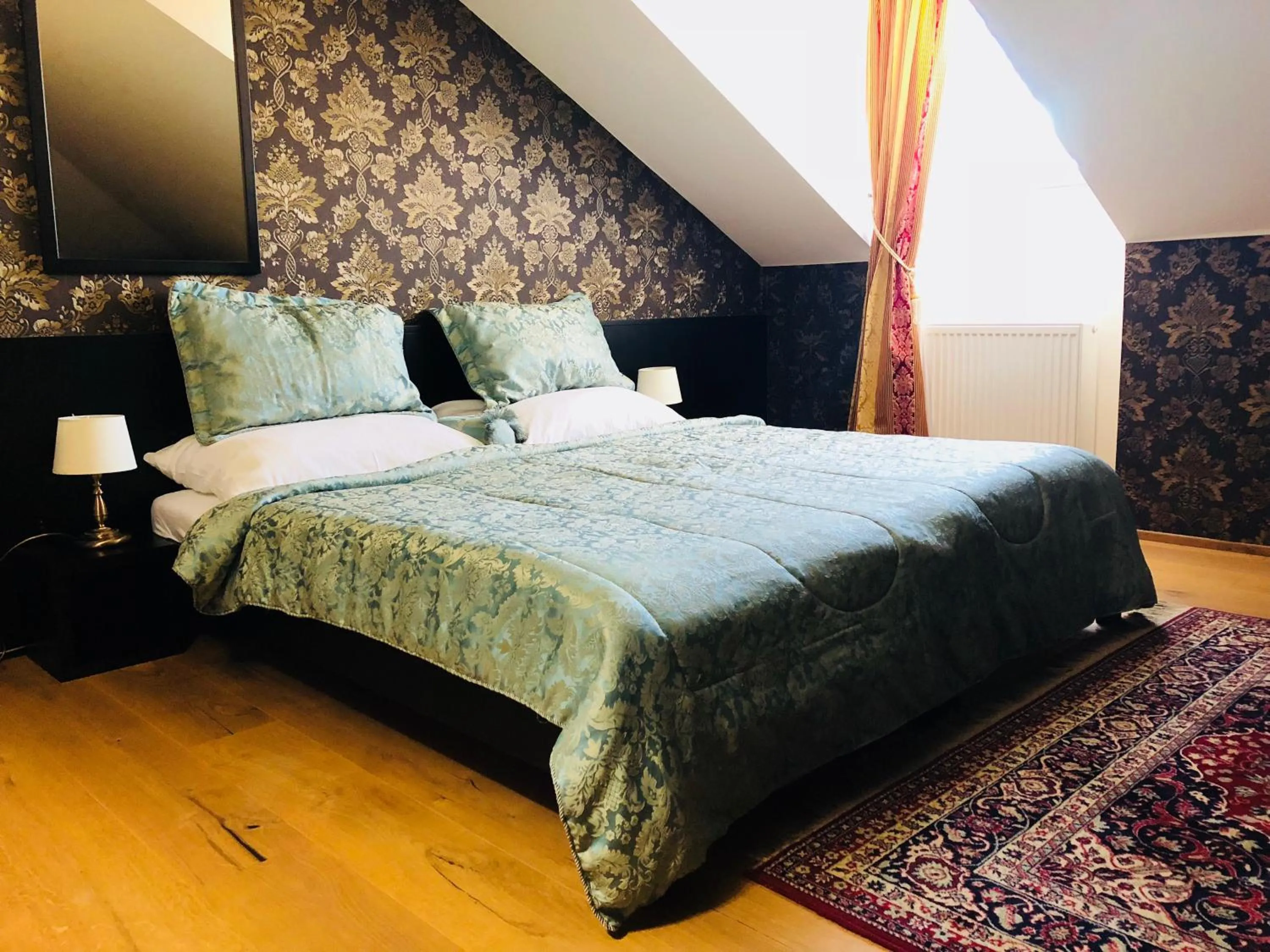 Bed in Hotel Panství Dlouhá Lhota