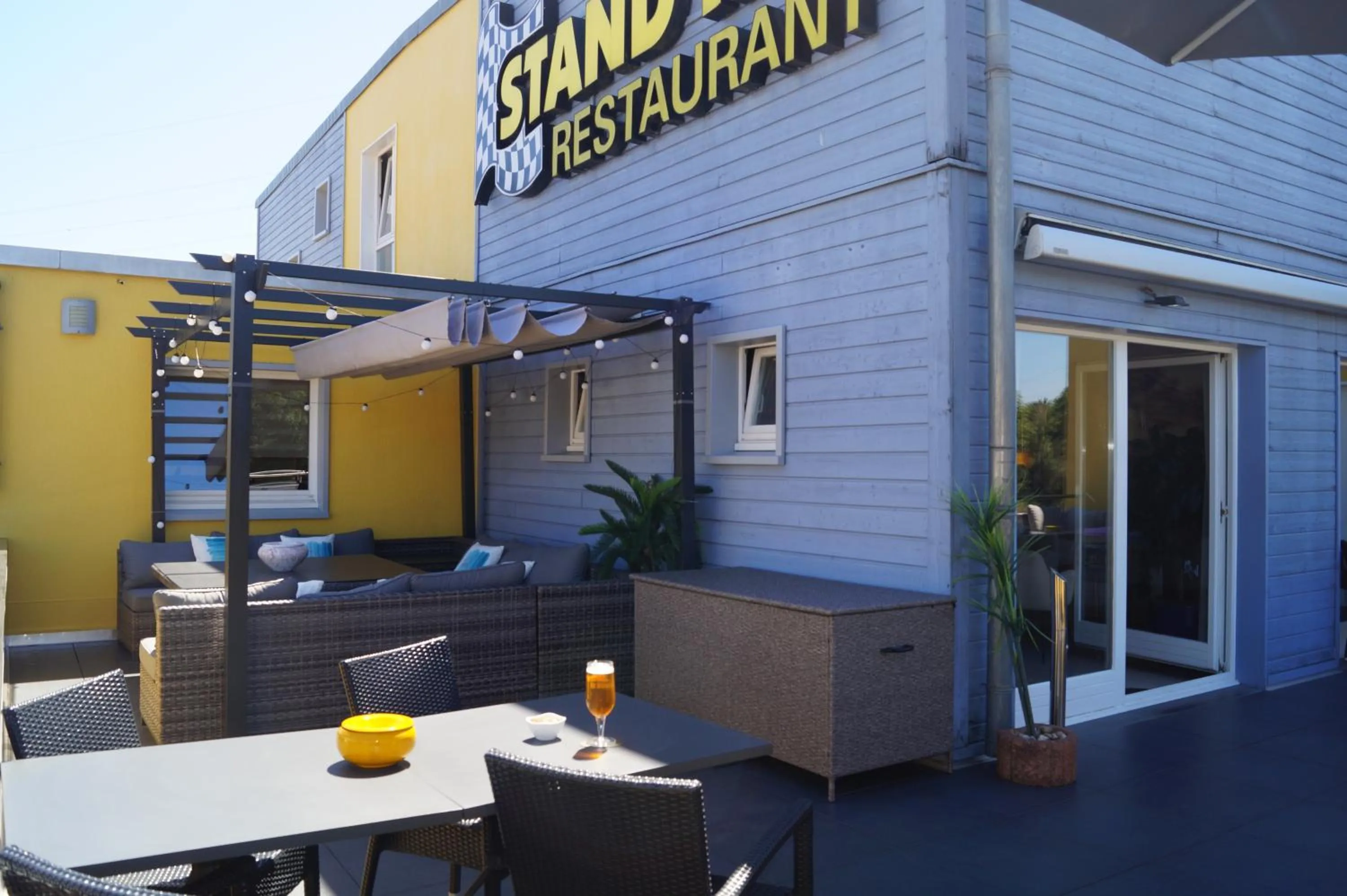 Balcony/Terrace in Hotel-Restaurant Stand'Inn