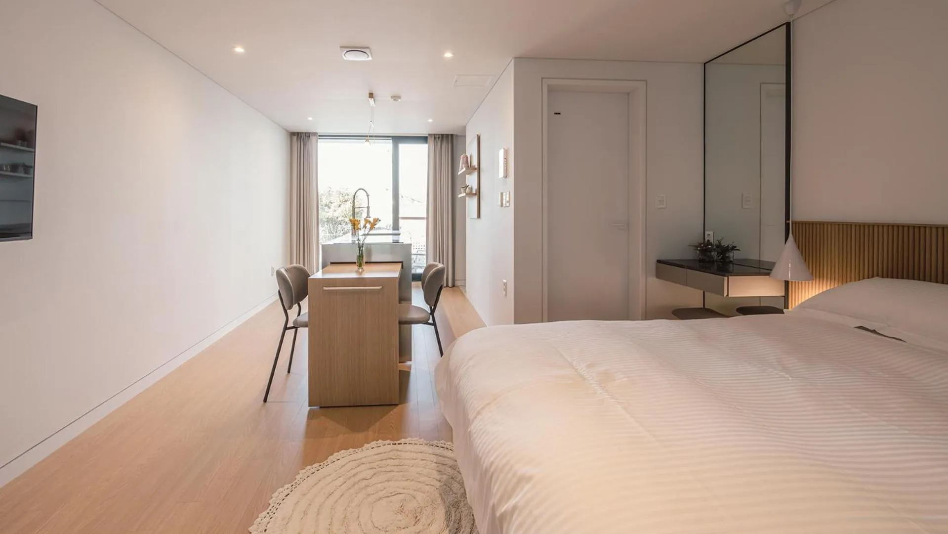 Bed in Bomun World Pension