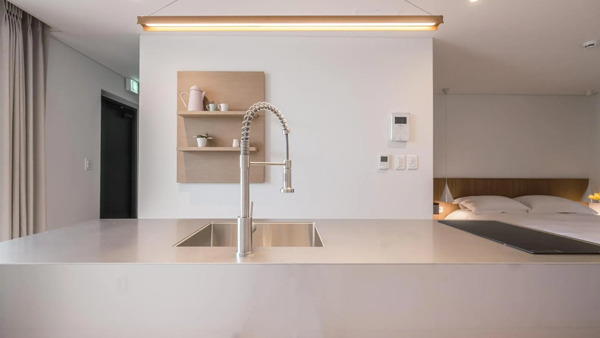 Bed in Bomun World Pension