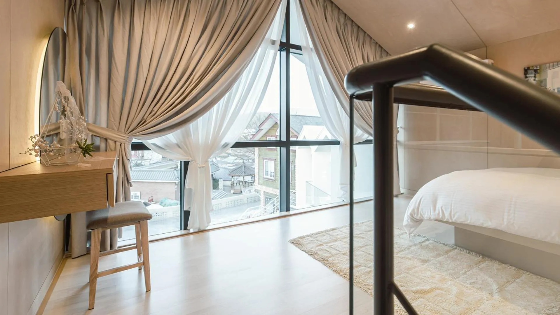 Bed in Bomun World Pension