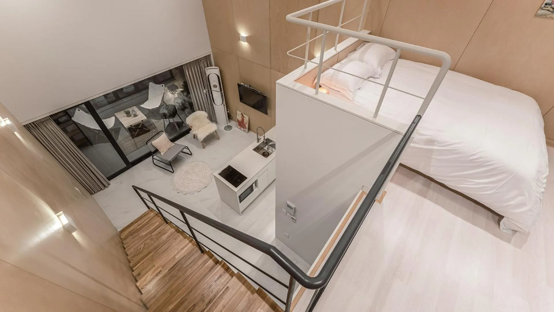 Bed in Bomun World Pension