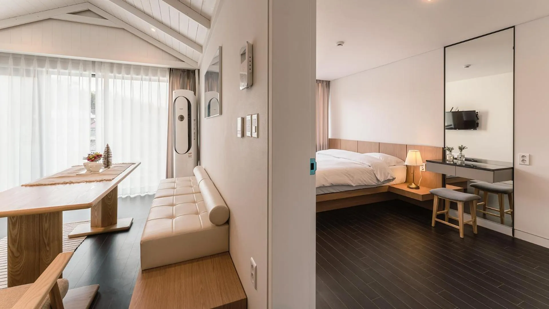 Bed in Bomun World Pension