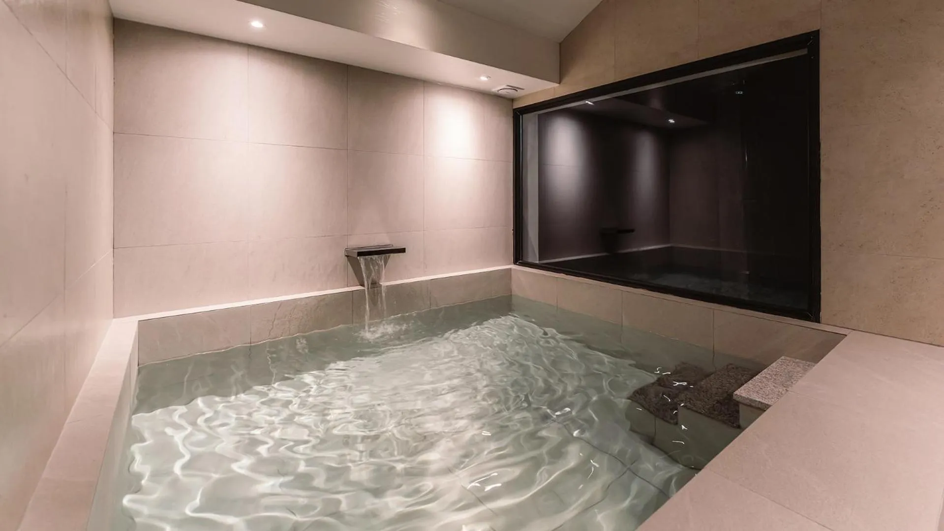 Swimming pool in Bomun World Pension