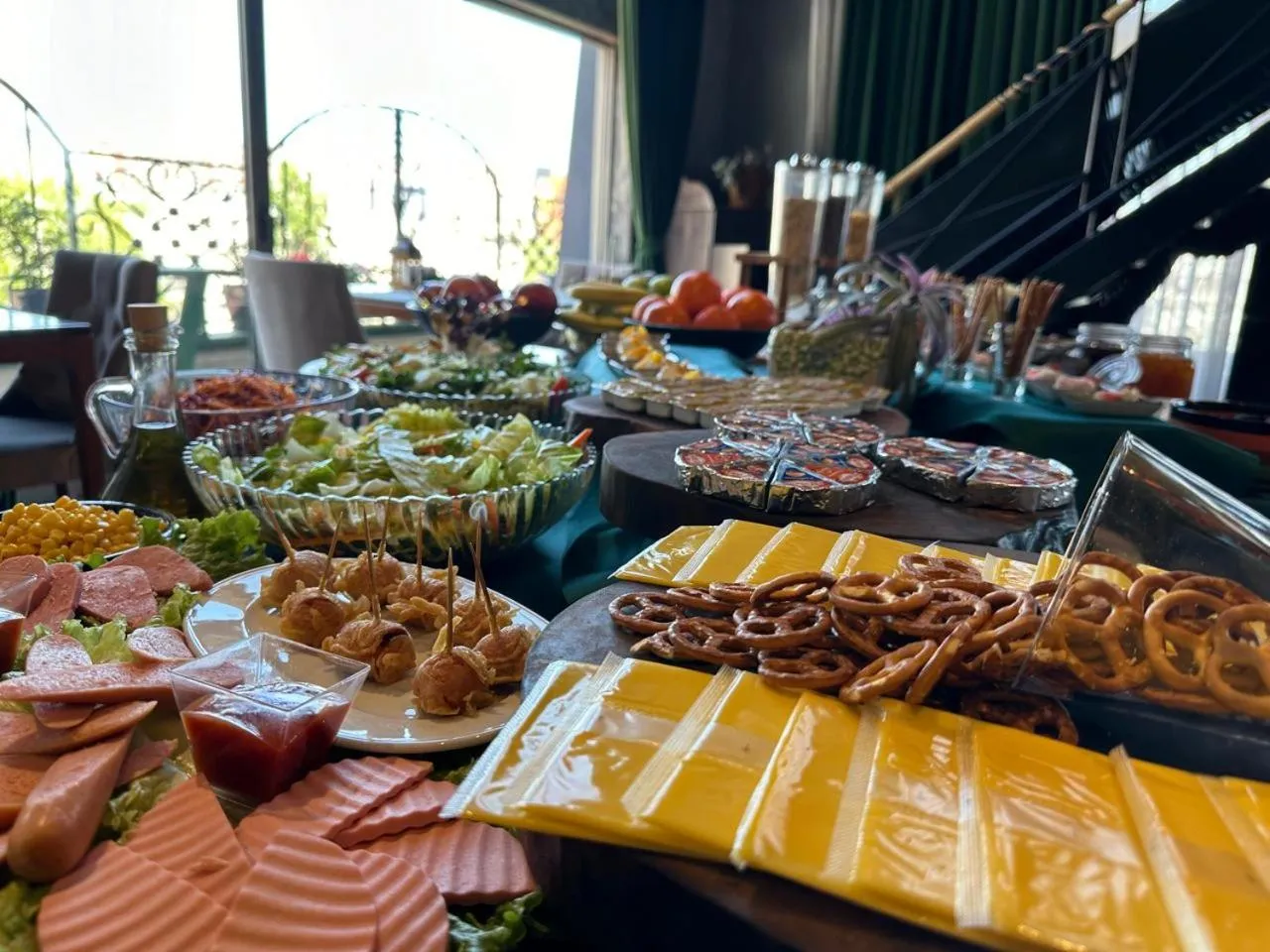 Breakfast in Boutique Hotel Baku