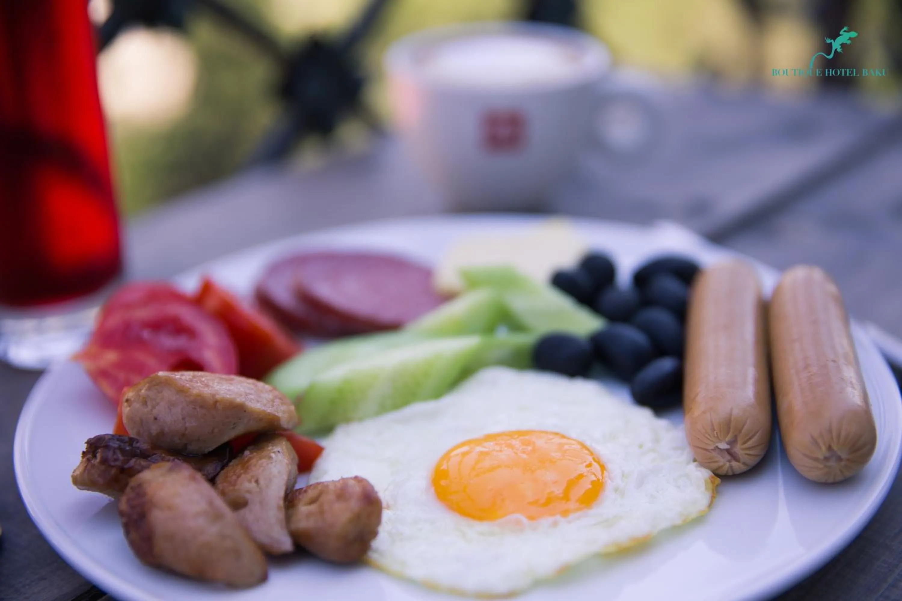Breakfast in Boutique Hotel Baku