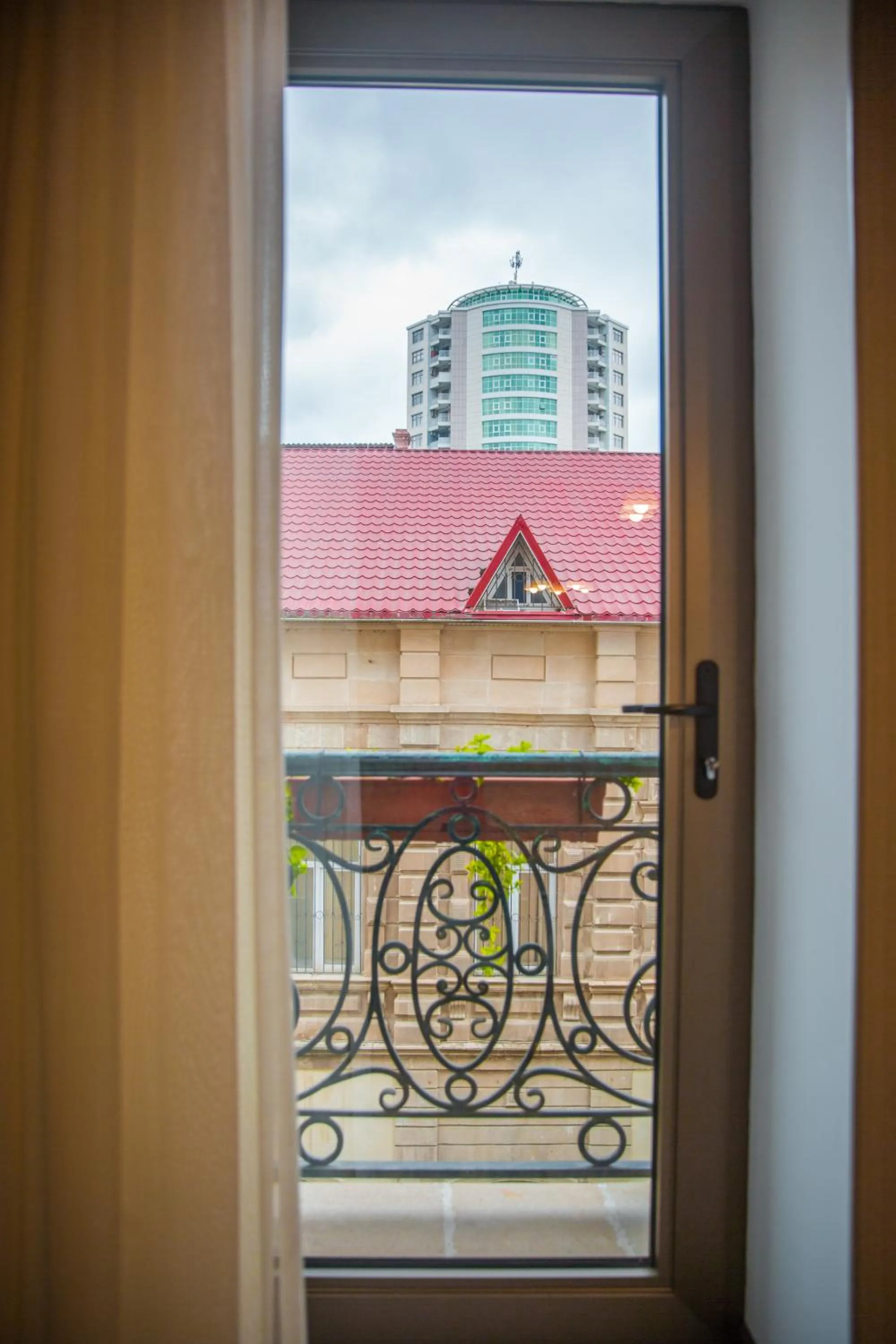 Balcony/Terrace in Boutique Hotel Baku