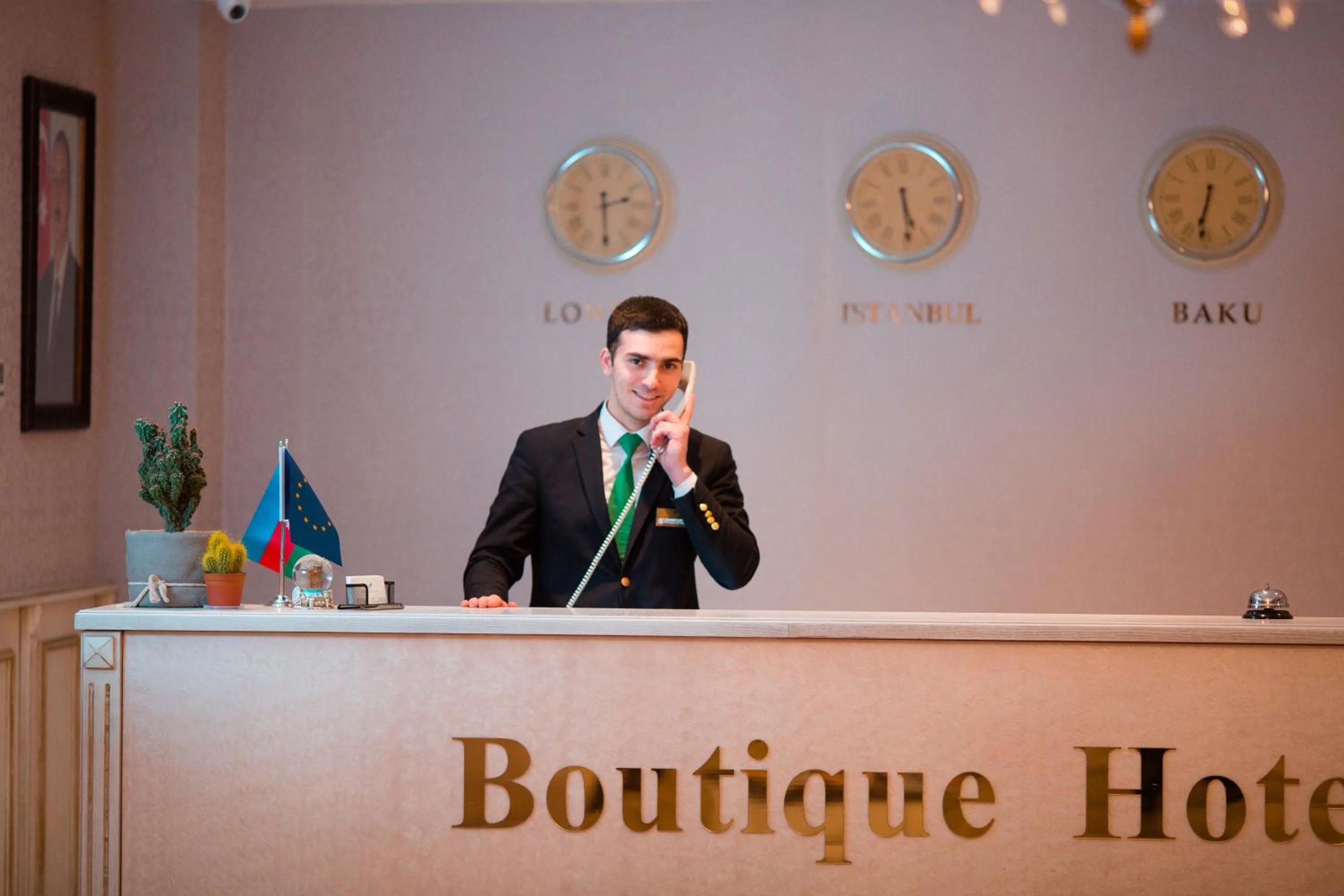 Lobby or reception in Boutique Hotel Baku