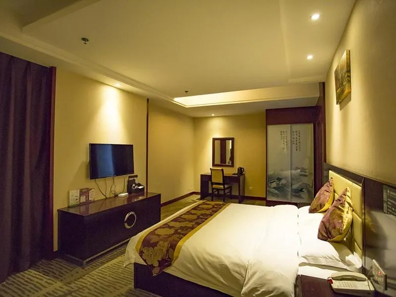 Bed in GreenTree Alliance AnHui Chuzhou Laian Development District Jiyi Road Hotel