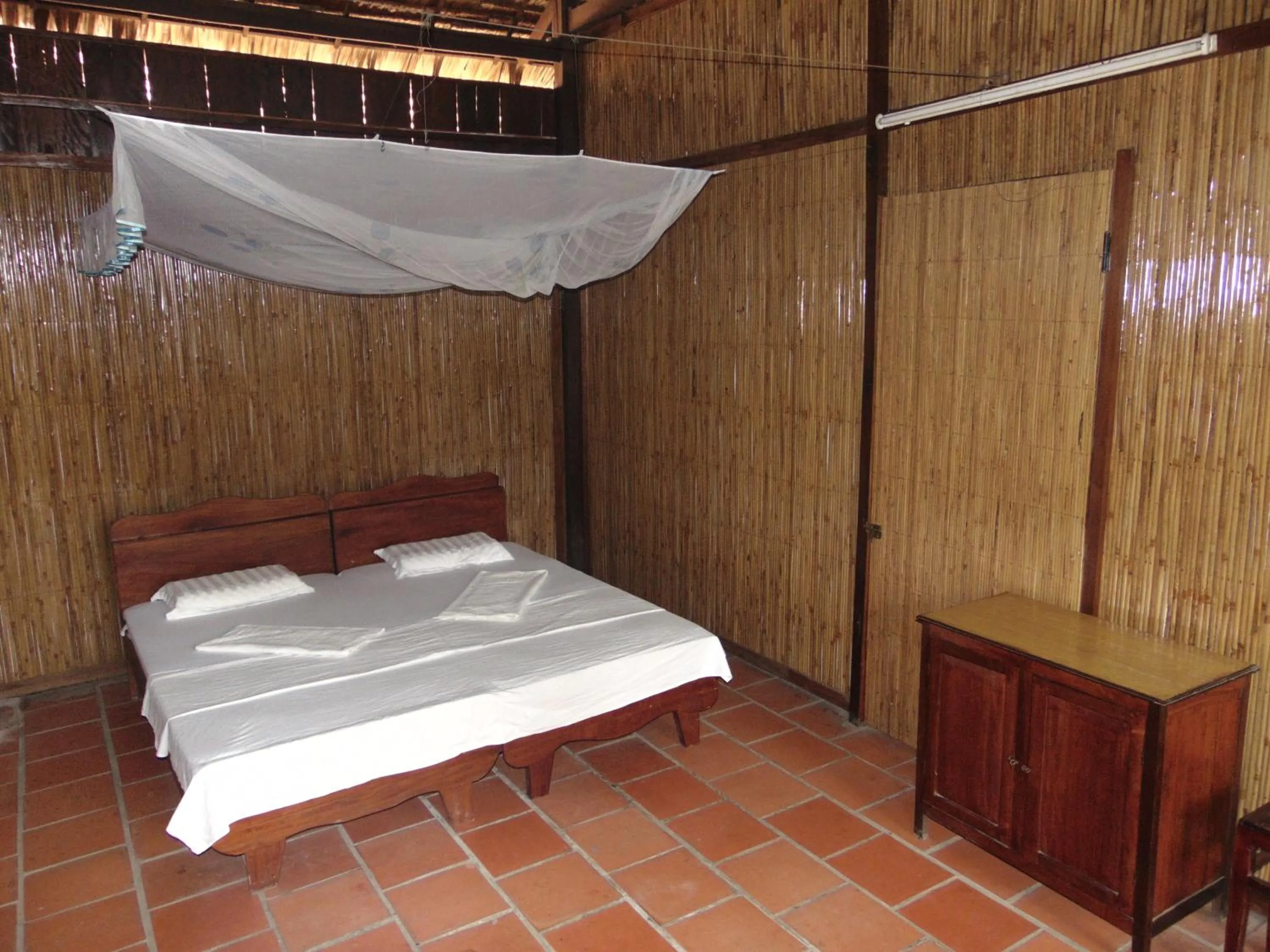Bed in Ba Linh Homestay