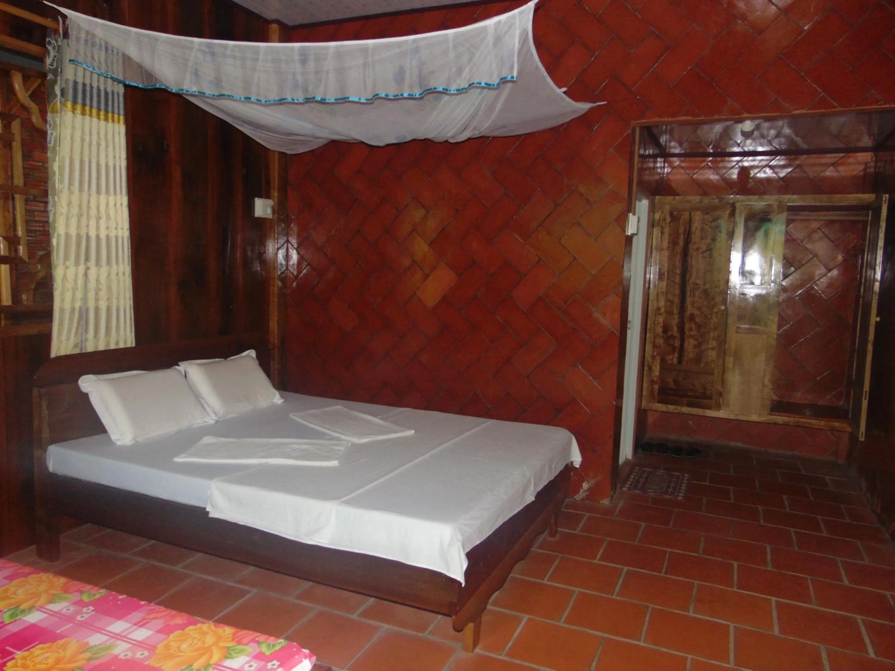 Bed in Ba Linh Homestay