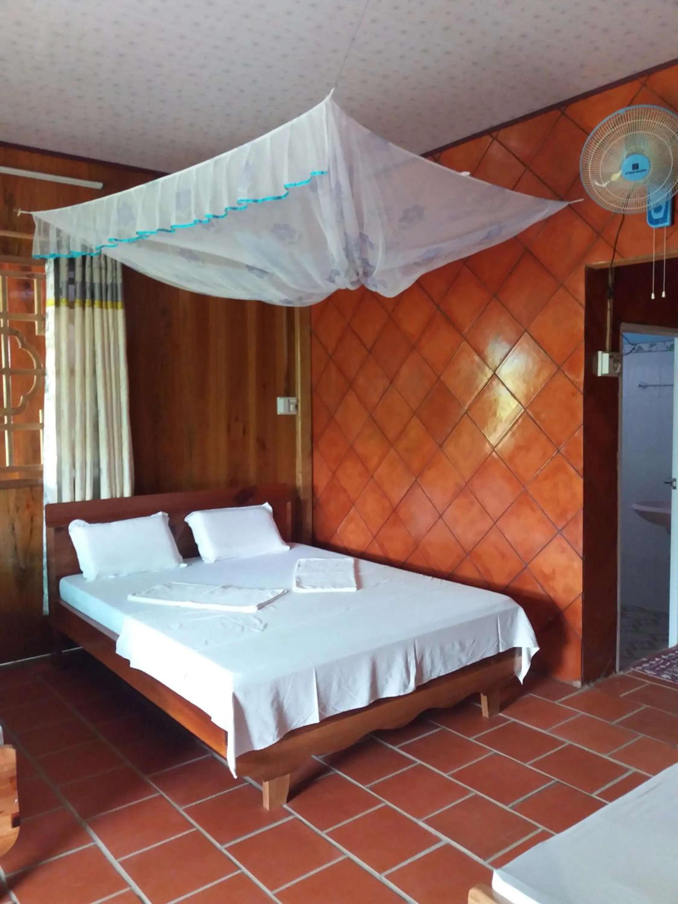 Bedroom, Bed in Ba Linh Homestay