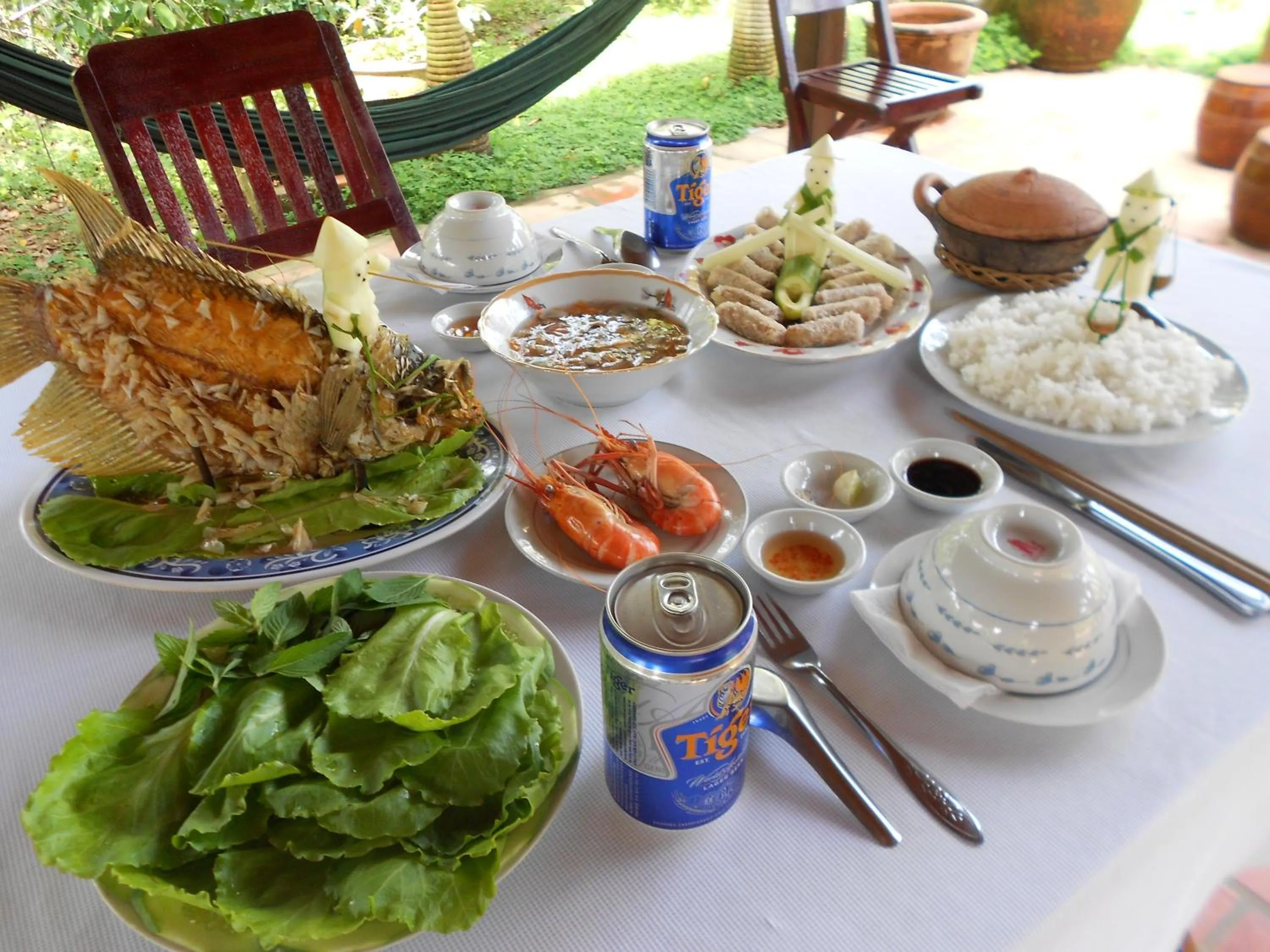 Food close-up in Ba Linh Homestay