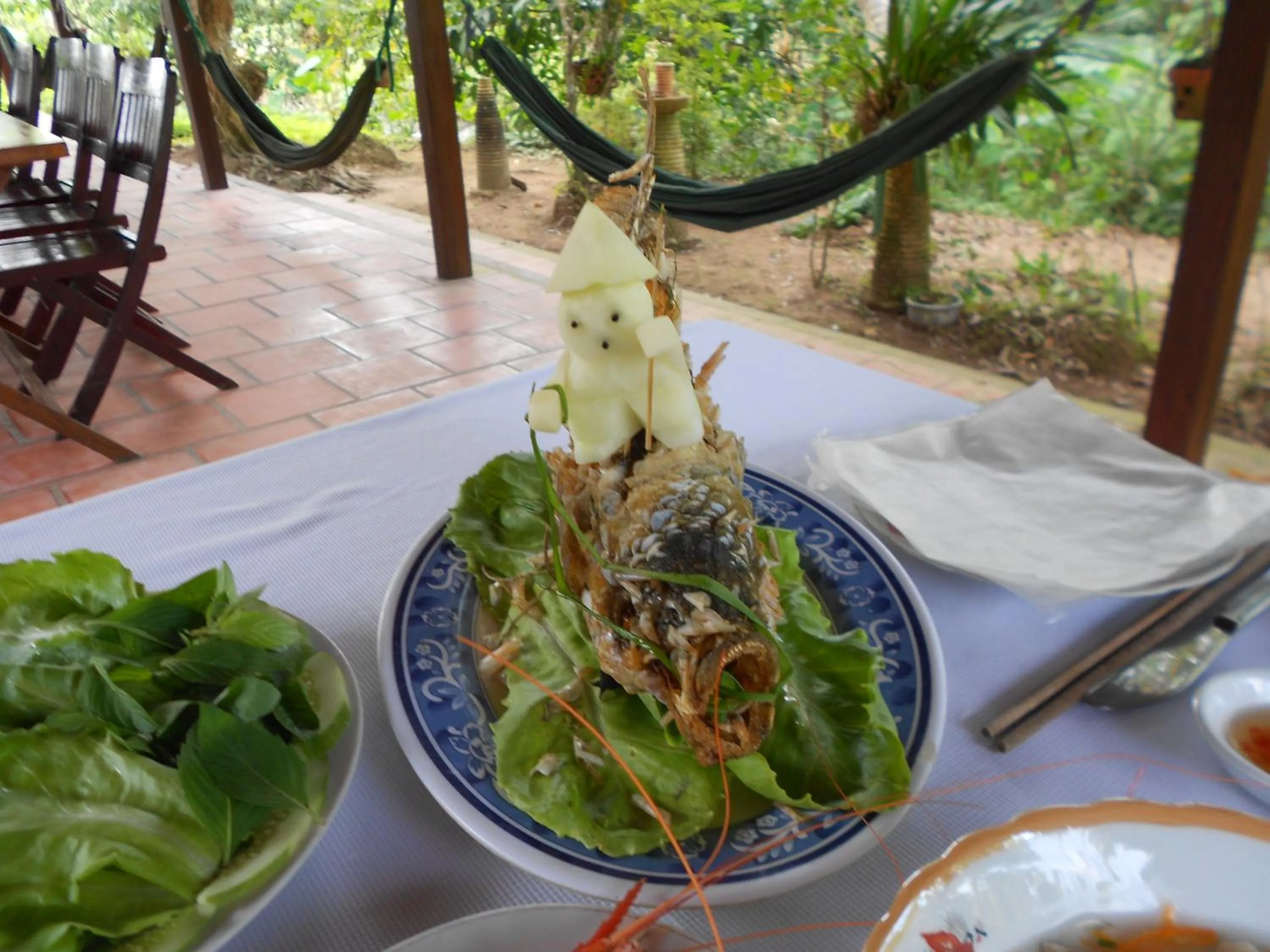 Food close-up in Ba Linh Homestay