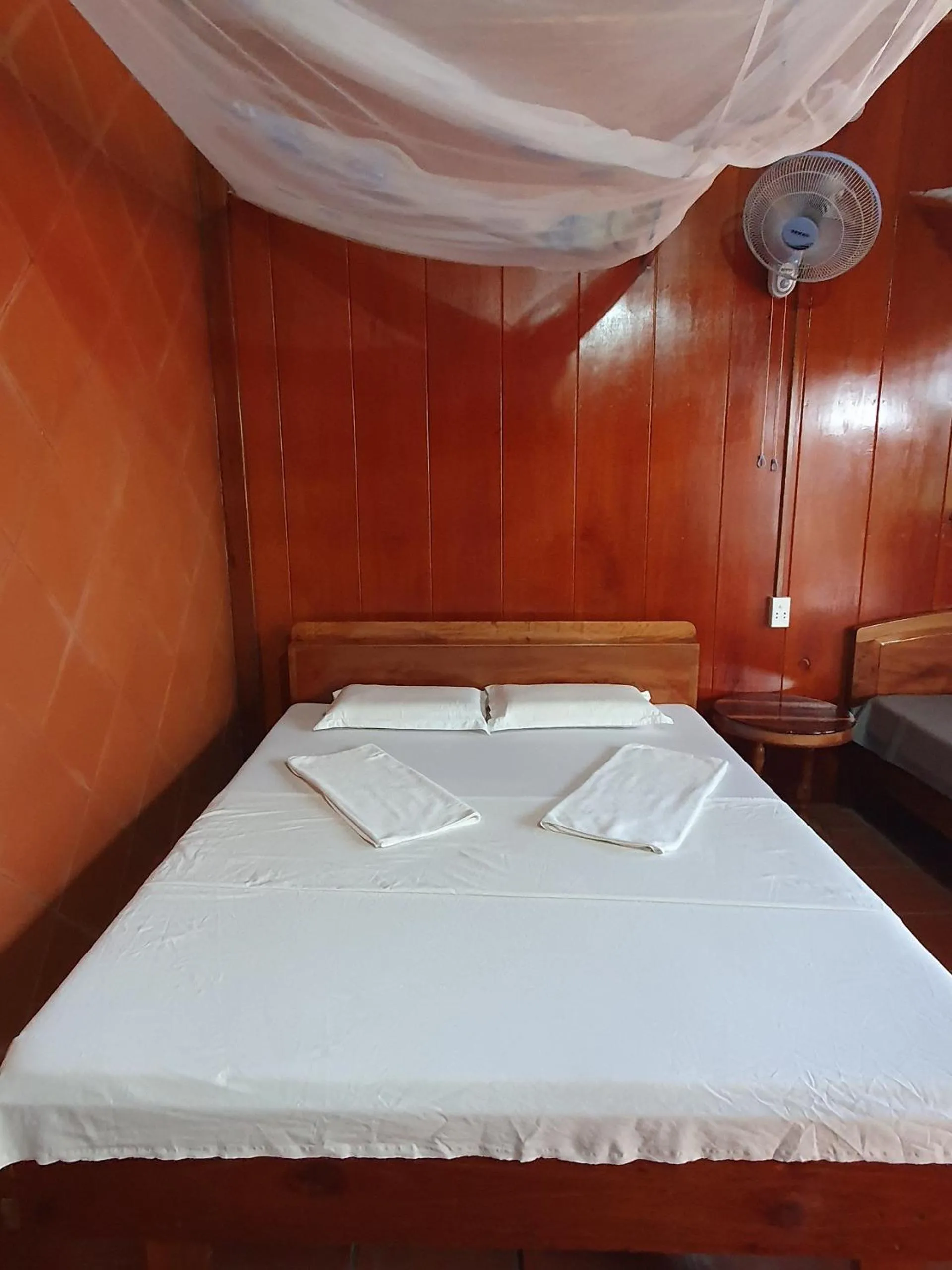 Bed in Ba Linh Homestay
