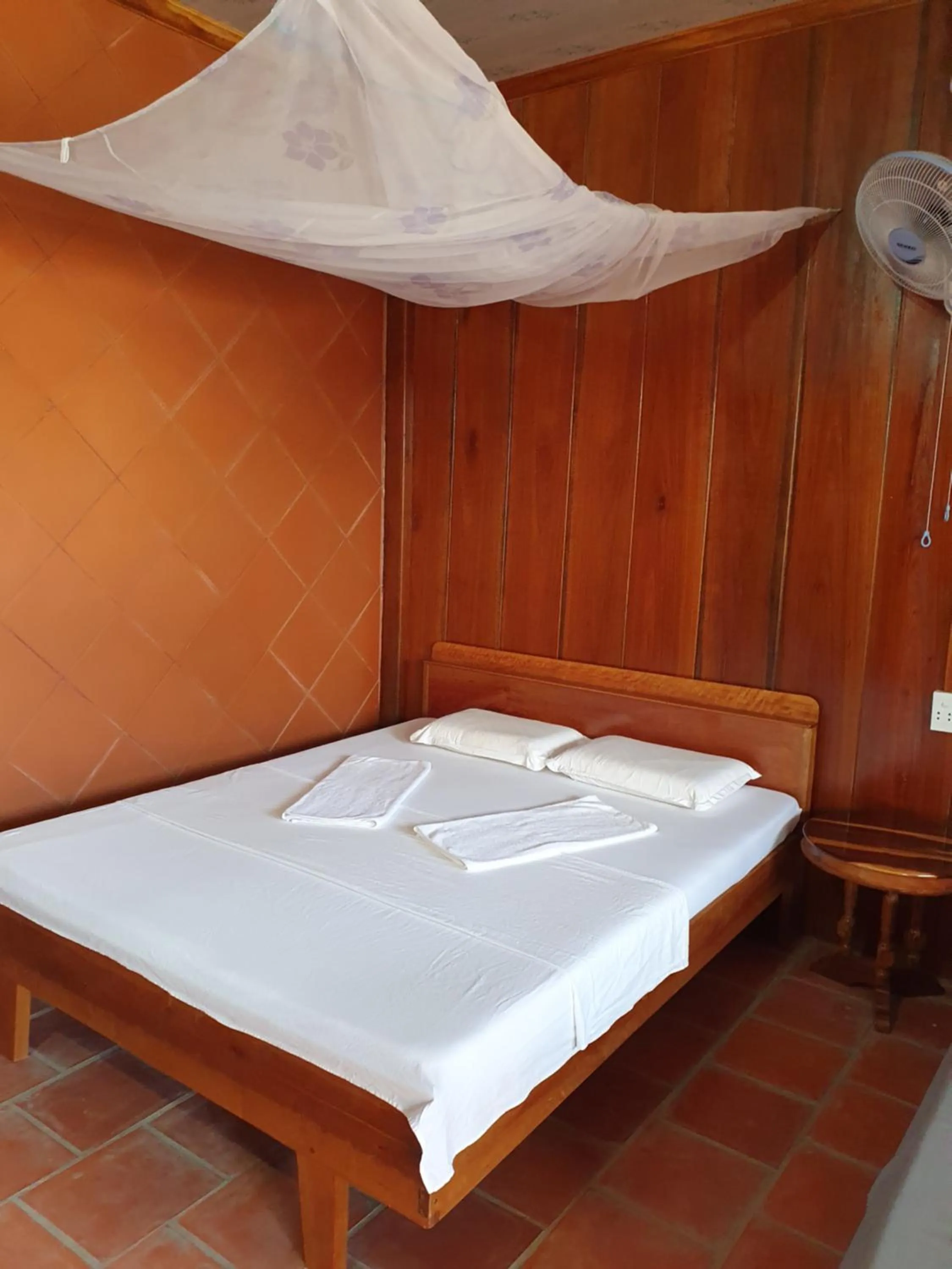 Bed in Ba Linh Homestay