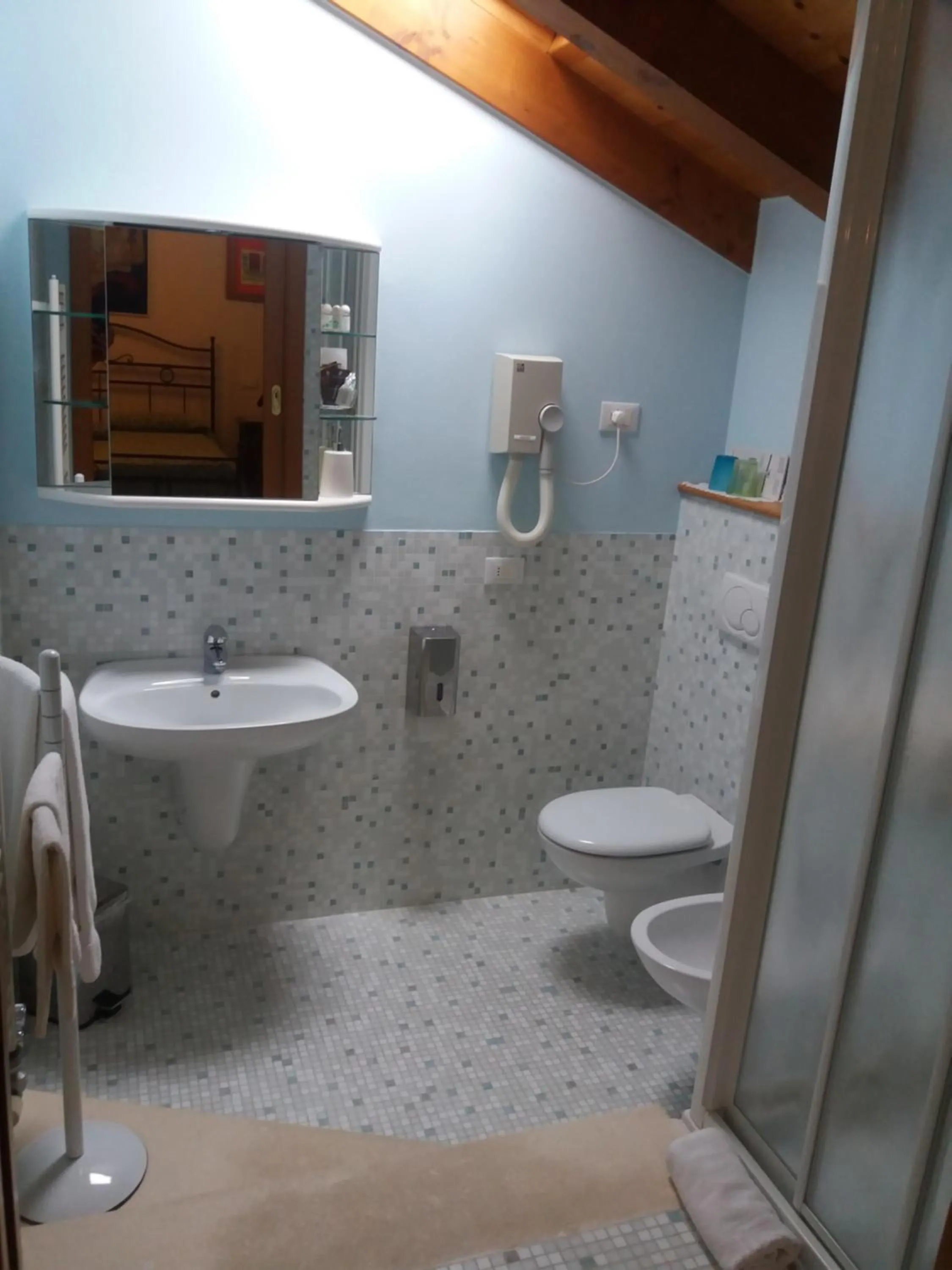 Bathroom in B&B in Valle