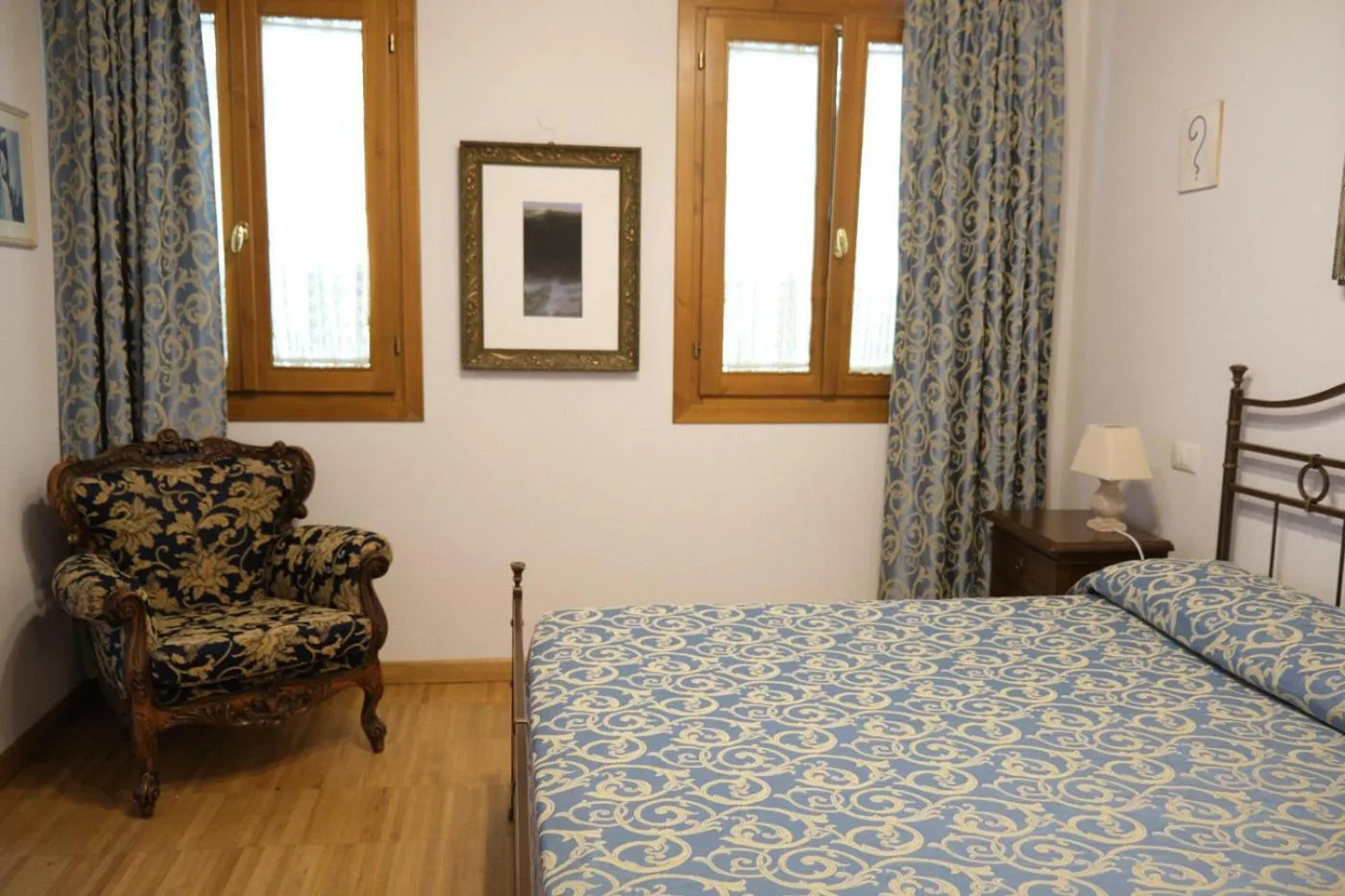 Bedroom, Bed in B&B in Valle