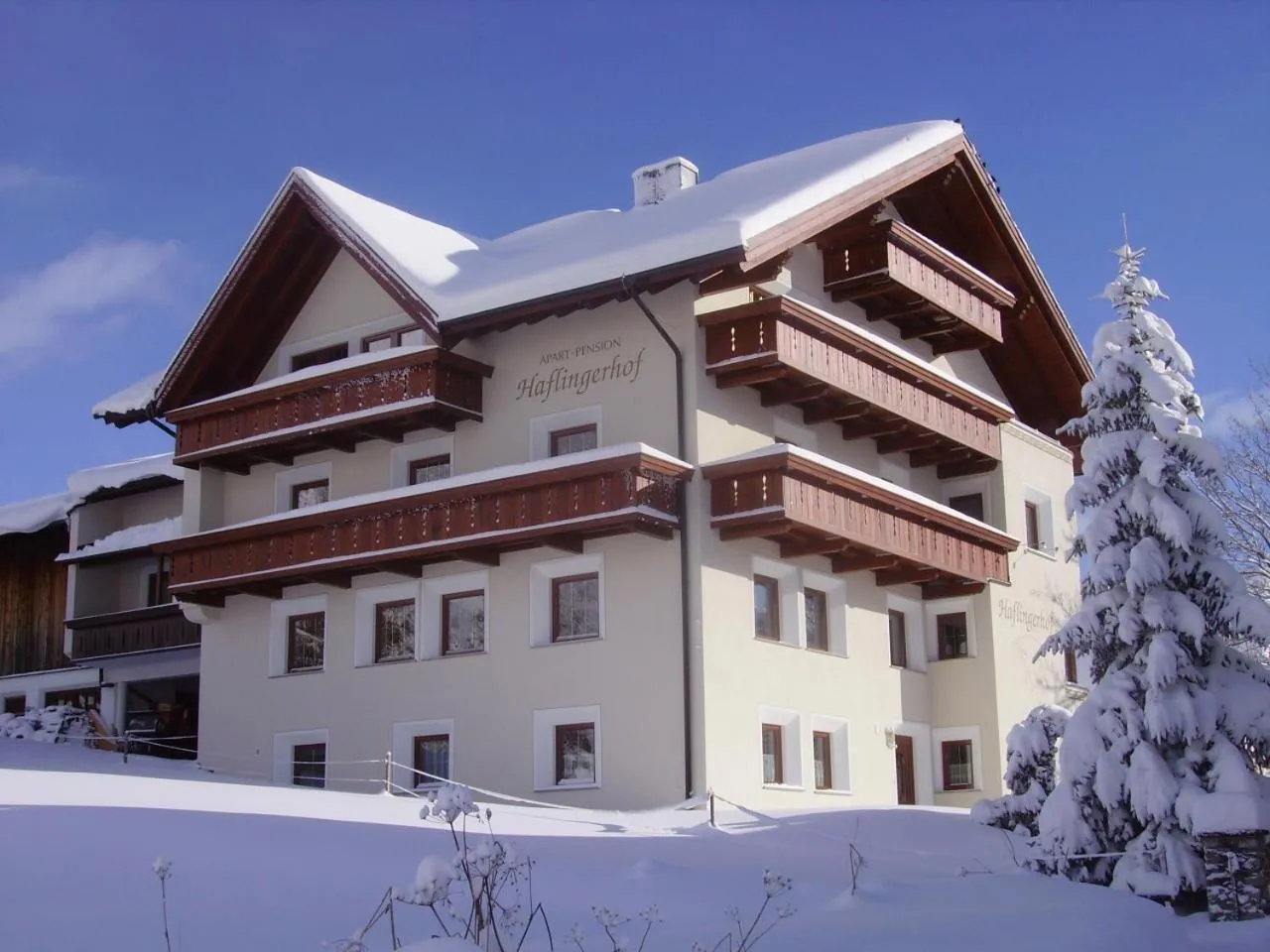Property building in Haflingerhof