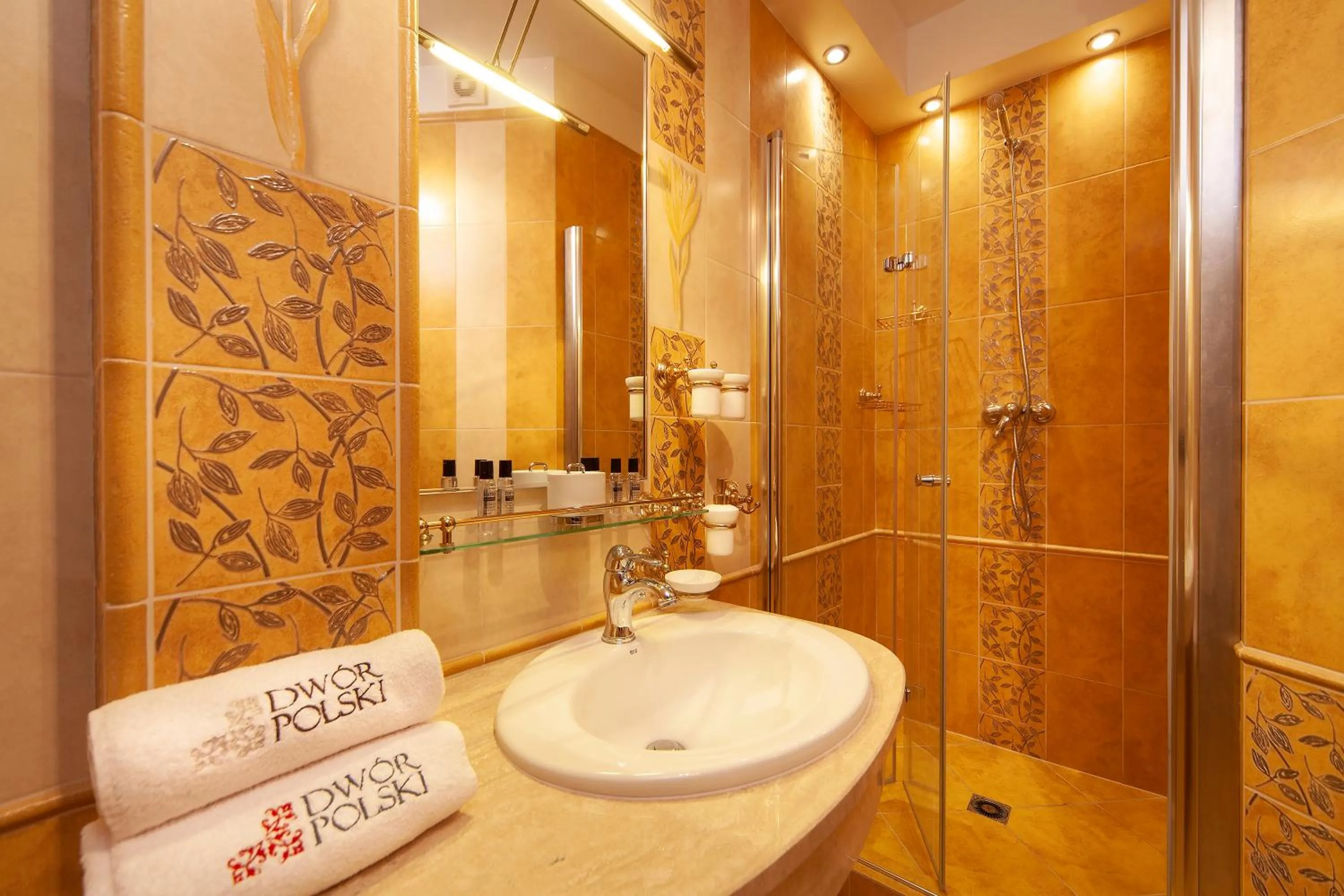 Shower in Rezydencja Dwór Polski