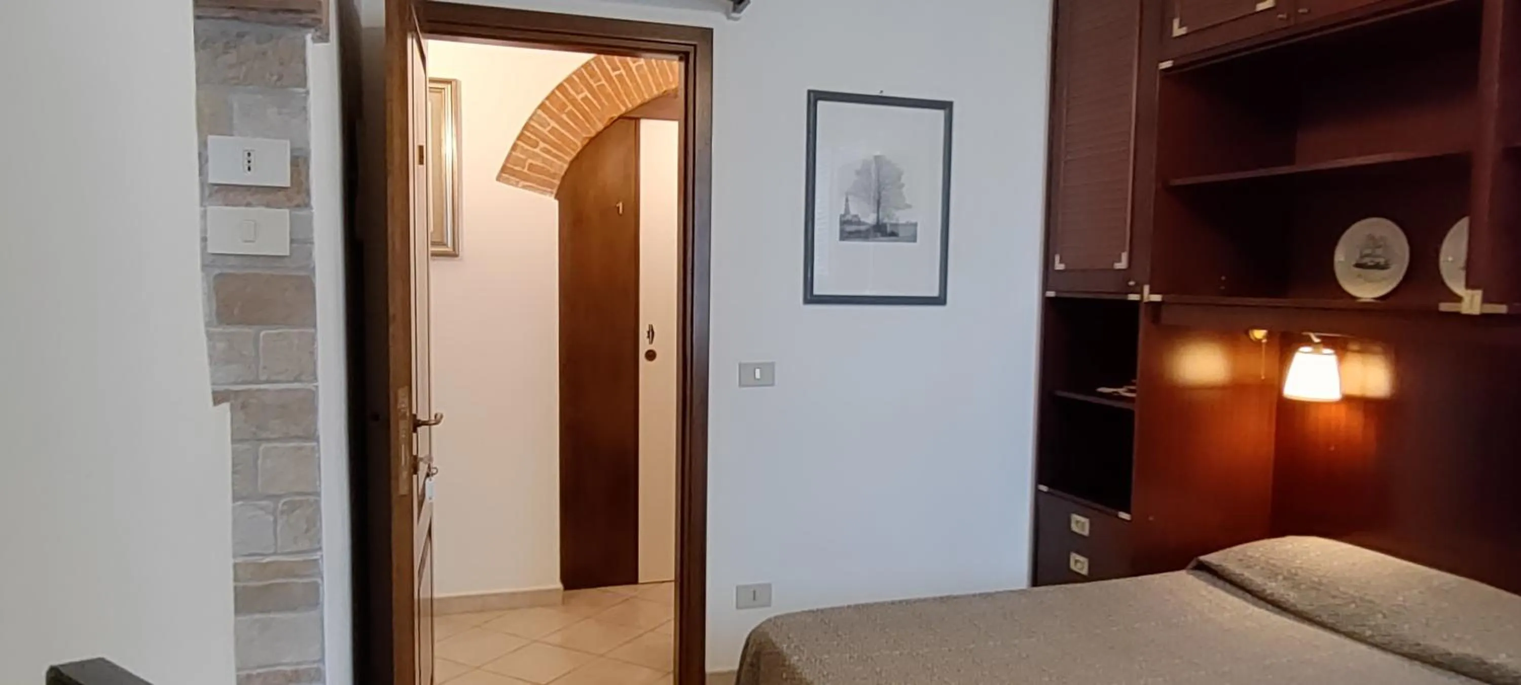 Bed in Alfieri Bed & Breakfast