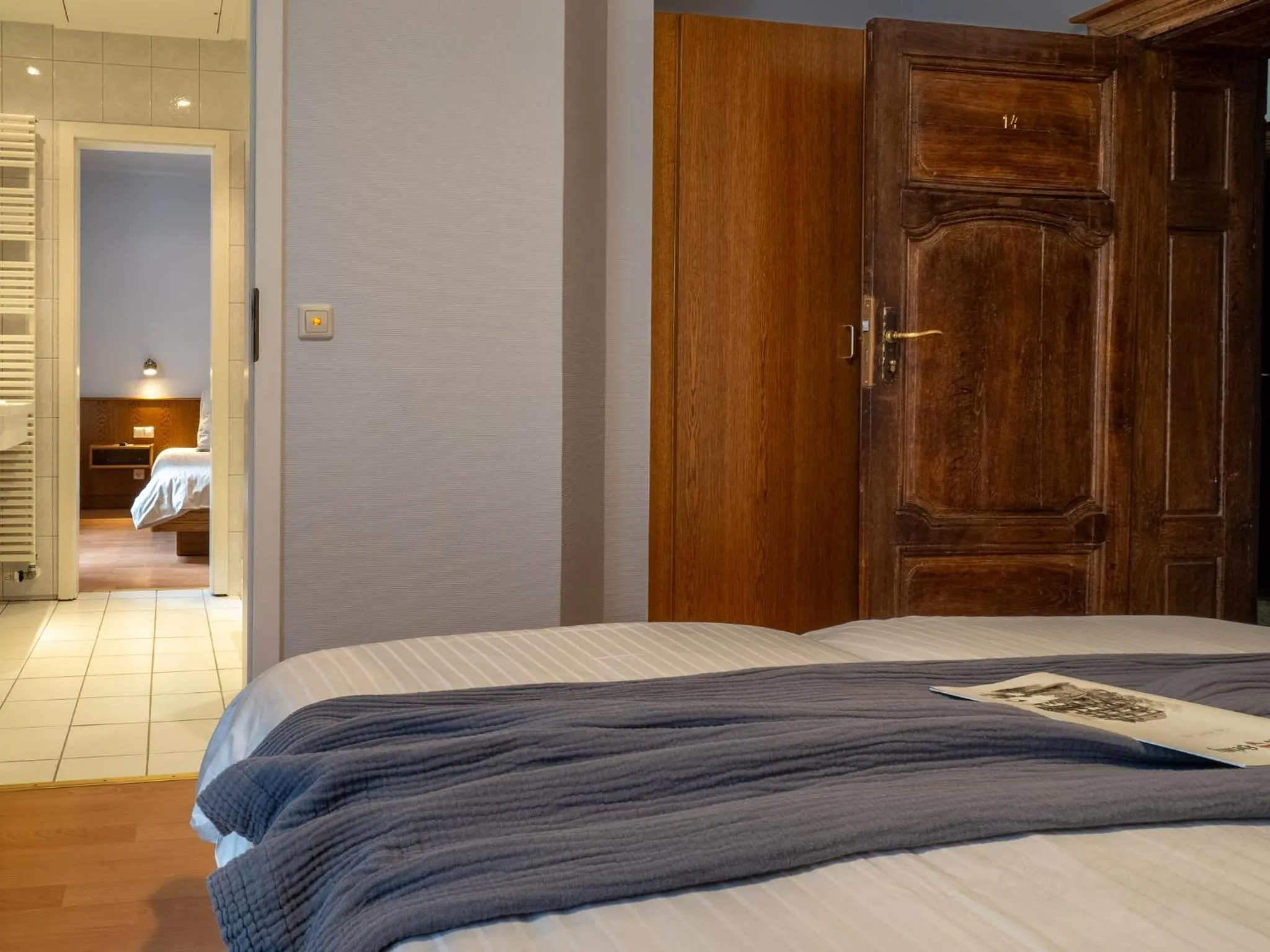 Bedroom, Bed in Hotel Heintz