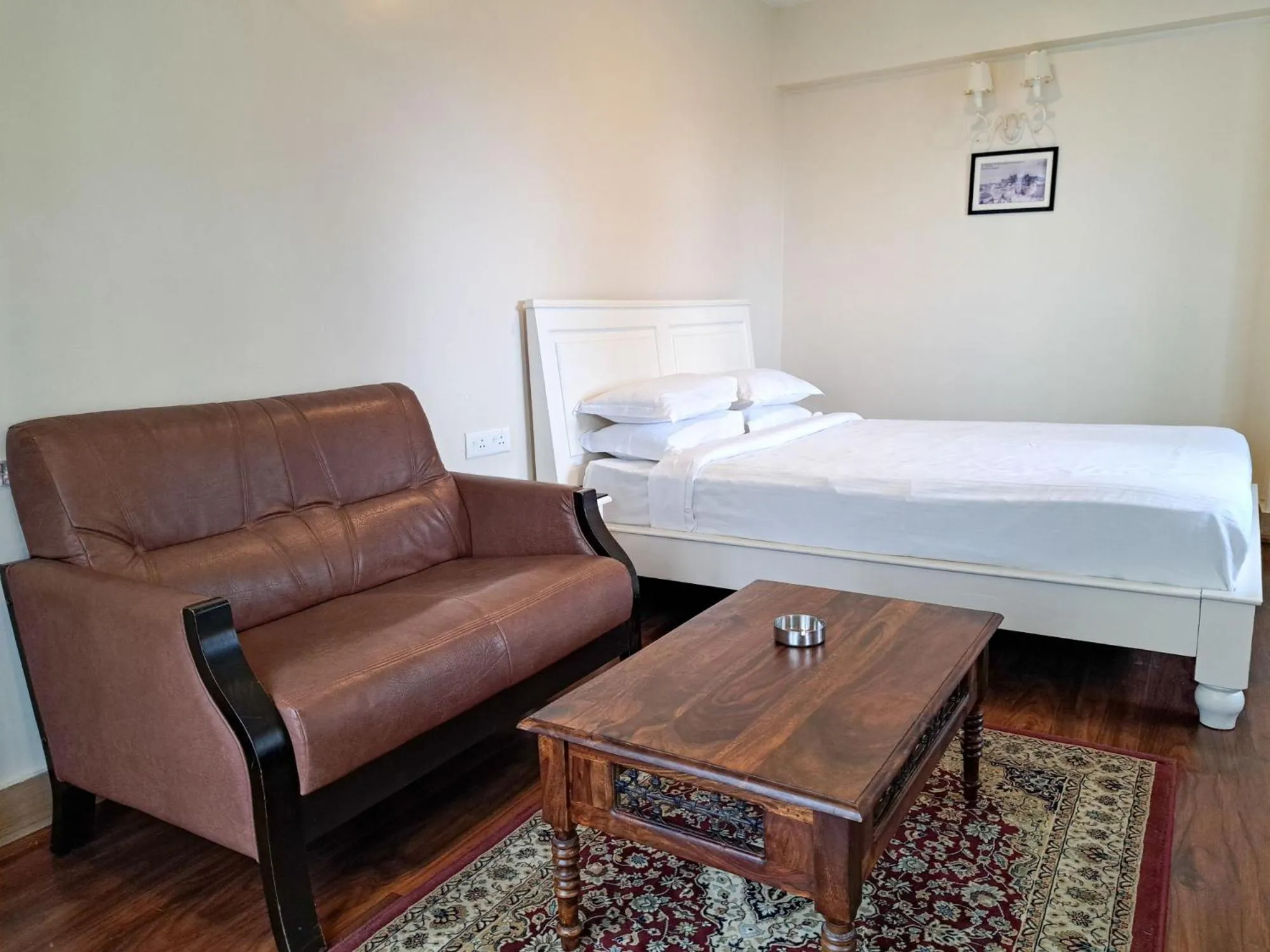 Bed in The Heritage Club - Tripura Castle Hotel and Spa