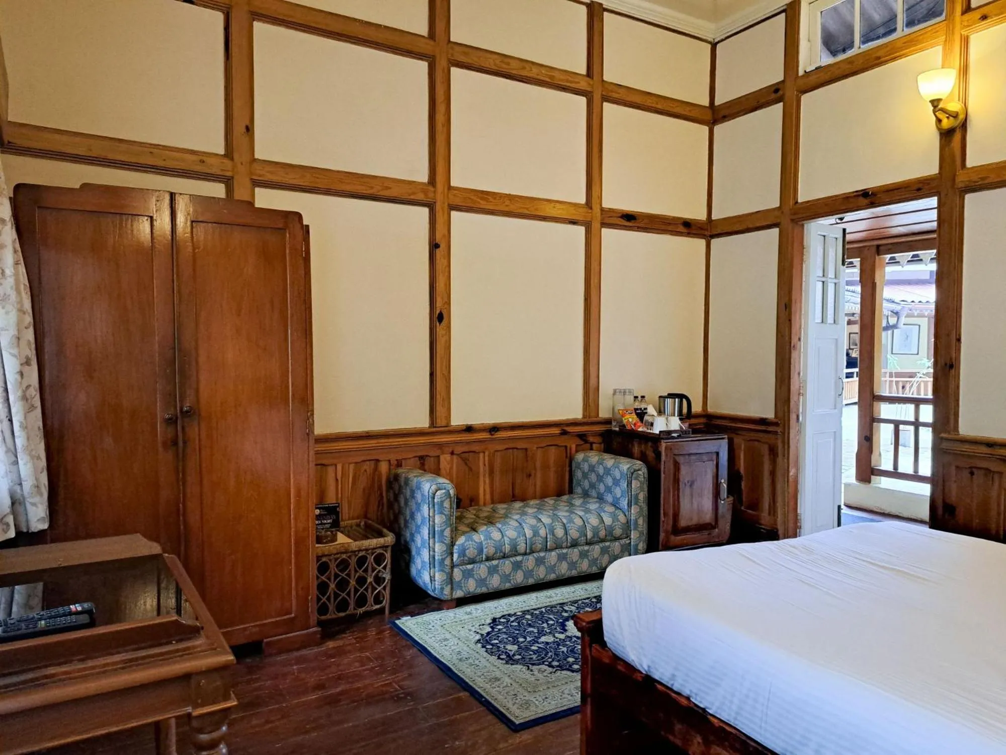 Bed in The Heritage Club - Tripura Castle Hotel and Spa