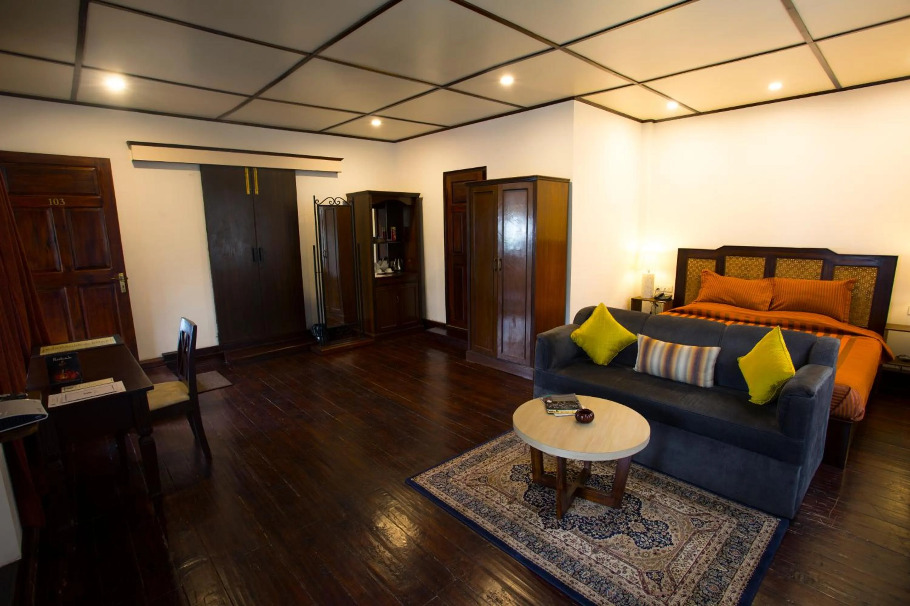 Photo of the whole room, Bed in The Heritage Club - Tripura Castle Hotel and Spa