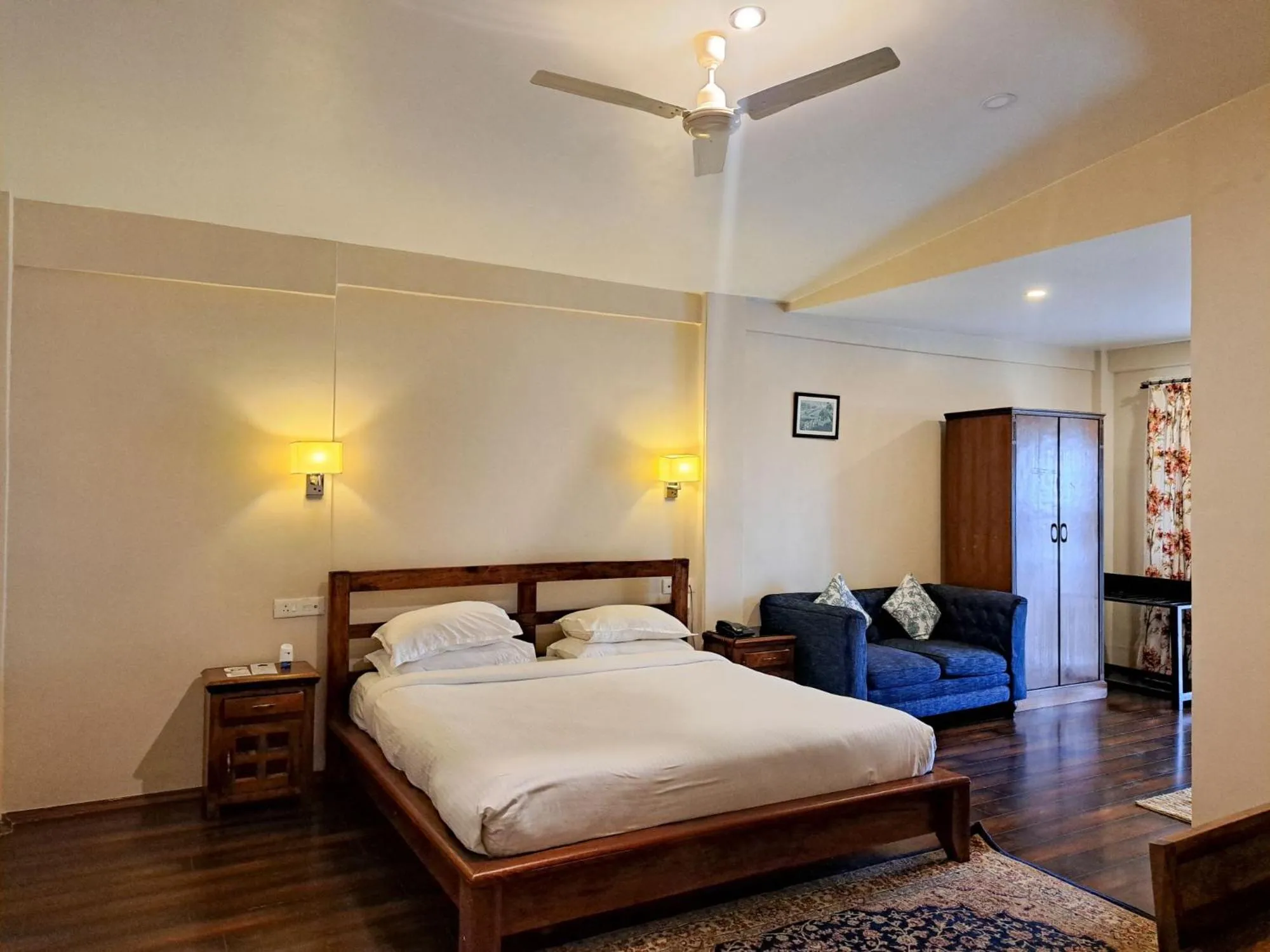 Bed in The Heritage Club - Tripura Castle Hotel and Spa