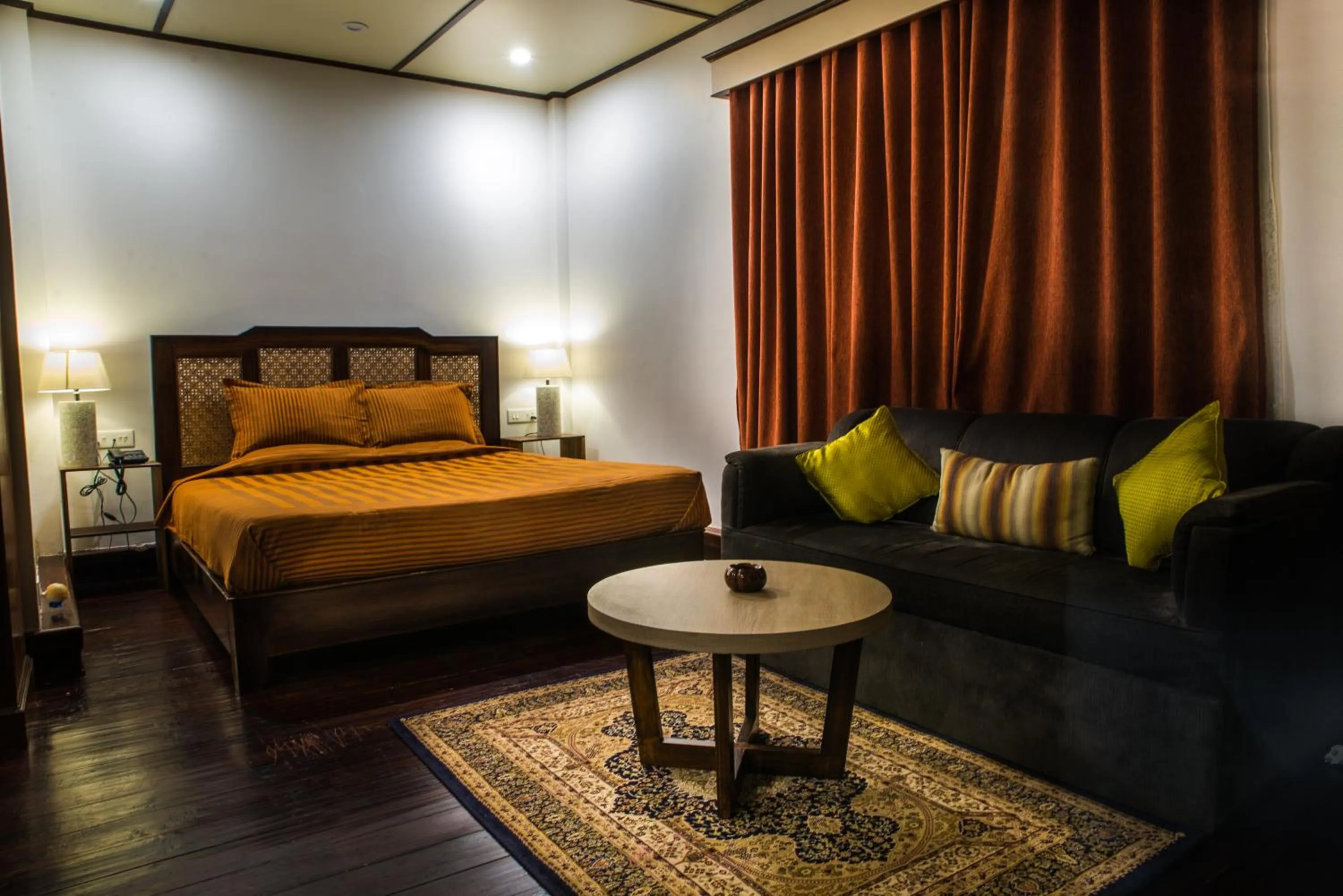 Photo of the whole room, Bed in The Heritage Club - Tripura Castle Hotel and Spa