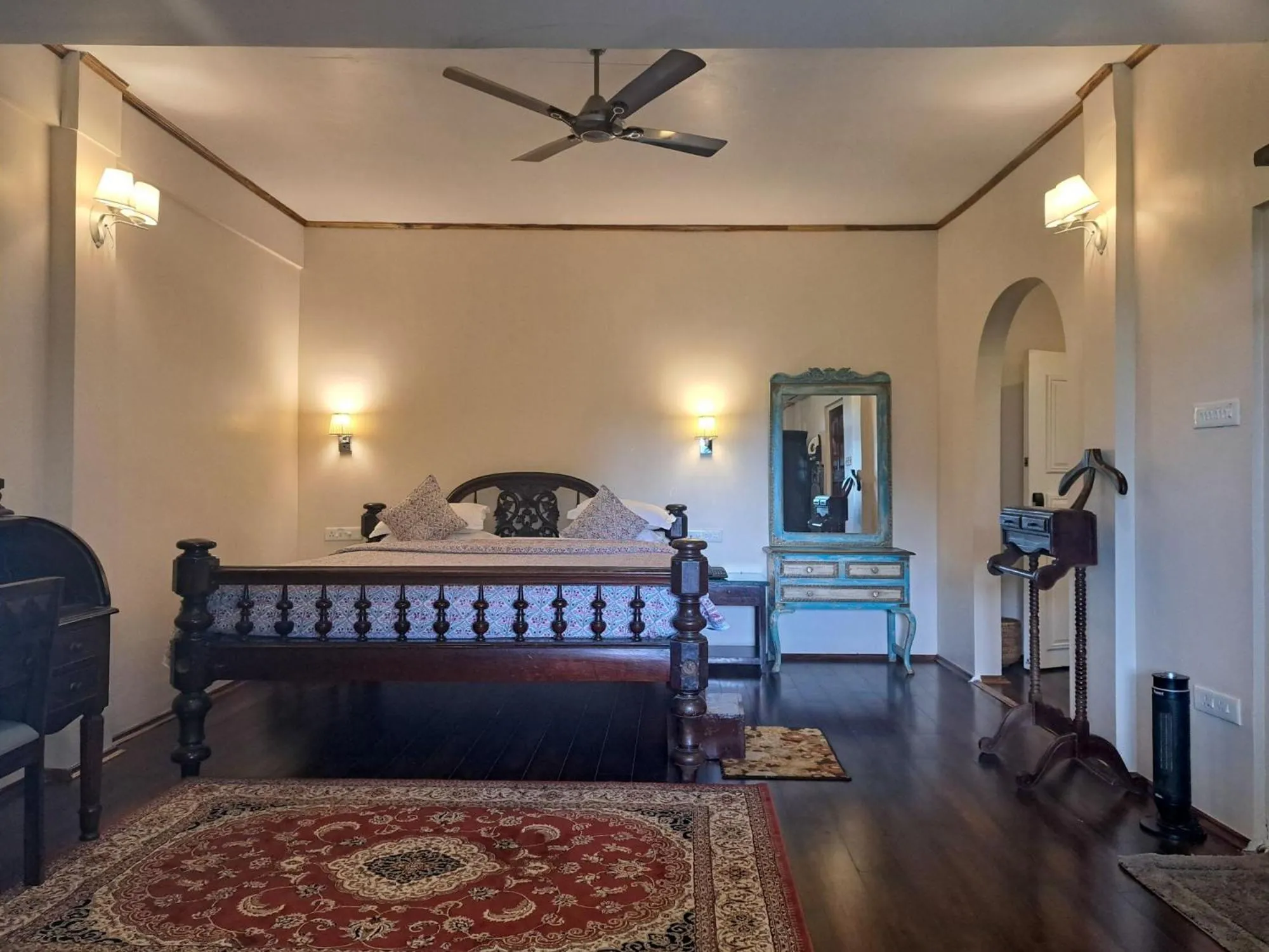 Bed in The Heritage Club - Tripura Castle Hotel and Spa