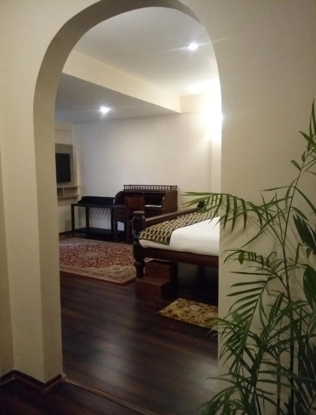 Bed in The Heritage Club - Tripura Castle Hotel and Spa