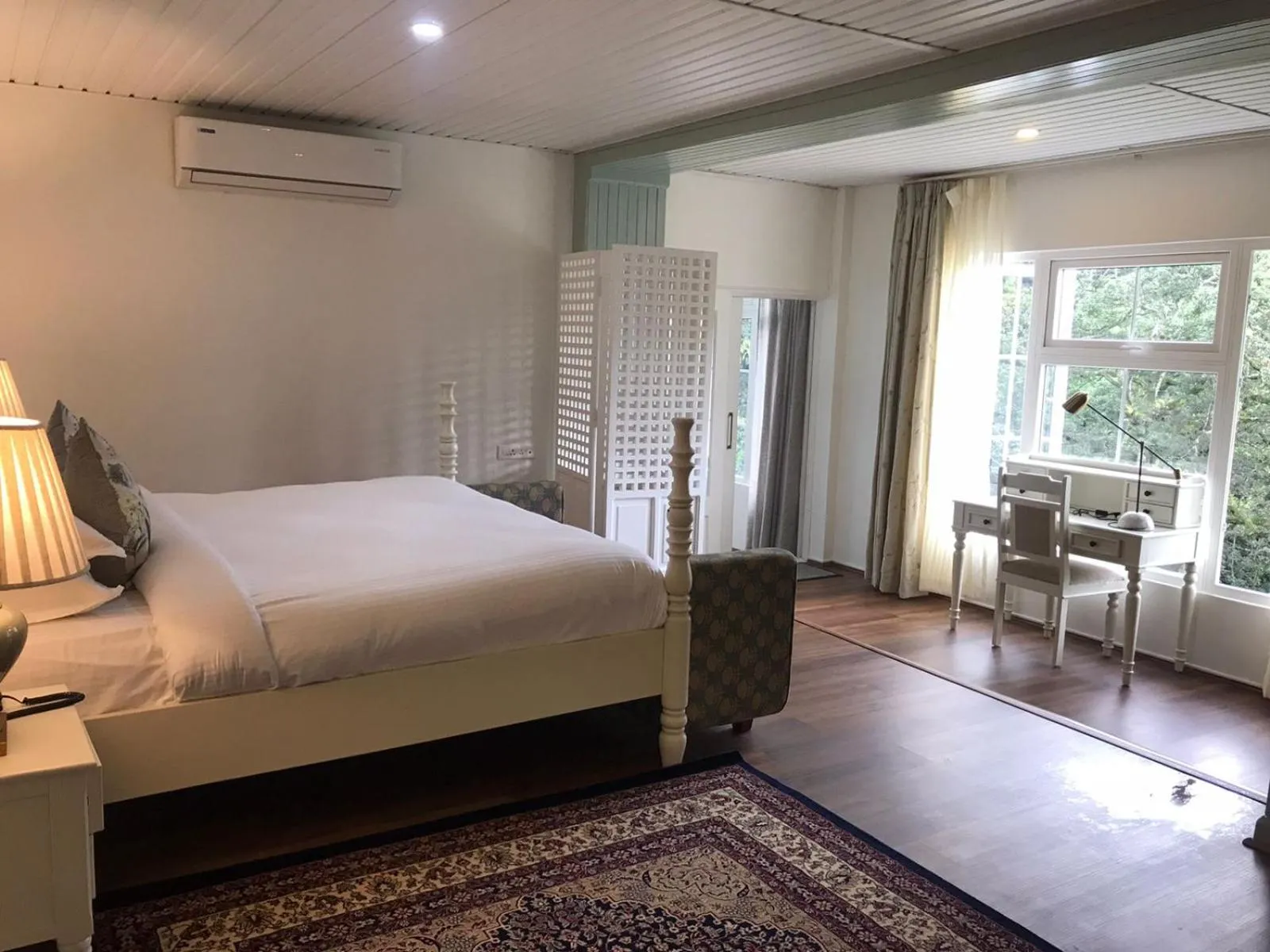 Bed in The Heritage Club - Tripura Castle Hotel and Spa